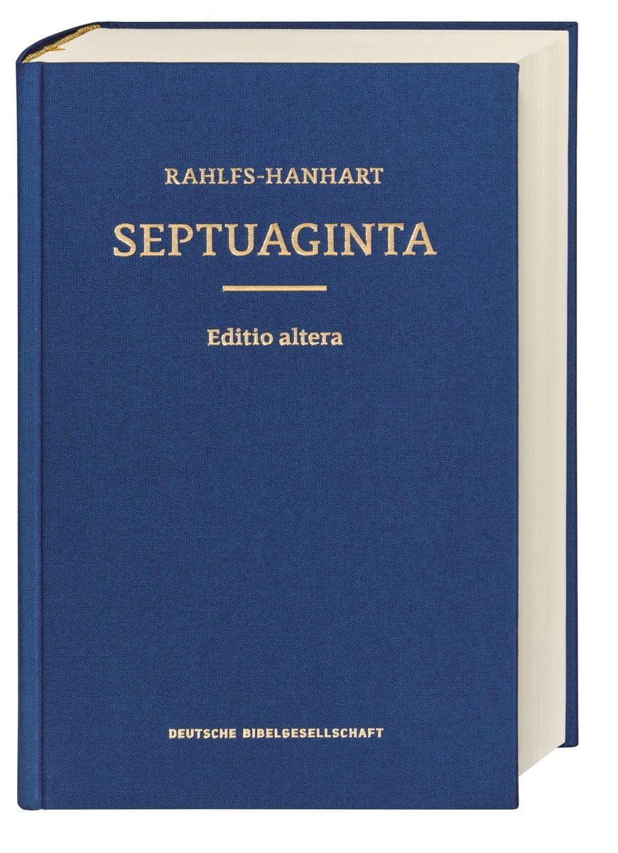 Belletristik Septuaginta Editio altera; Großformat diverse