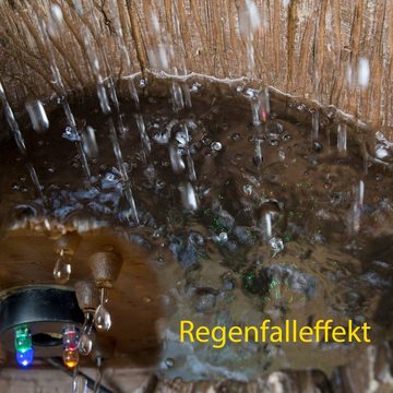 Köhko Gartenbrunnen Gartenbrunnen mit Regenfalleffekt Dölitz 13014 Wasserspiel