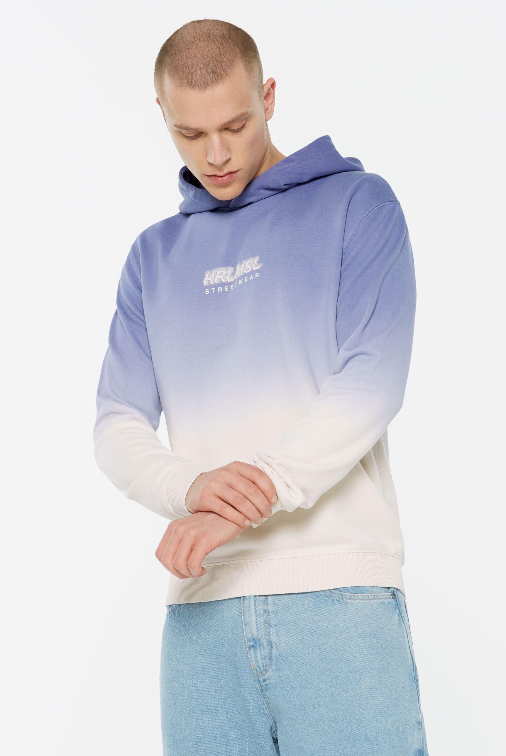 Harlem Soul Kapuzensweatshirt mit Farbverlauf