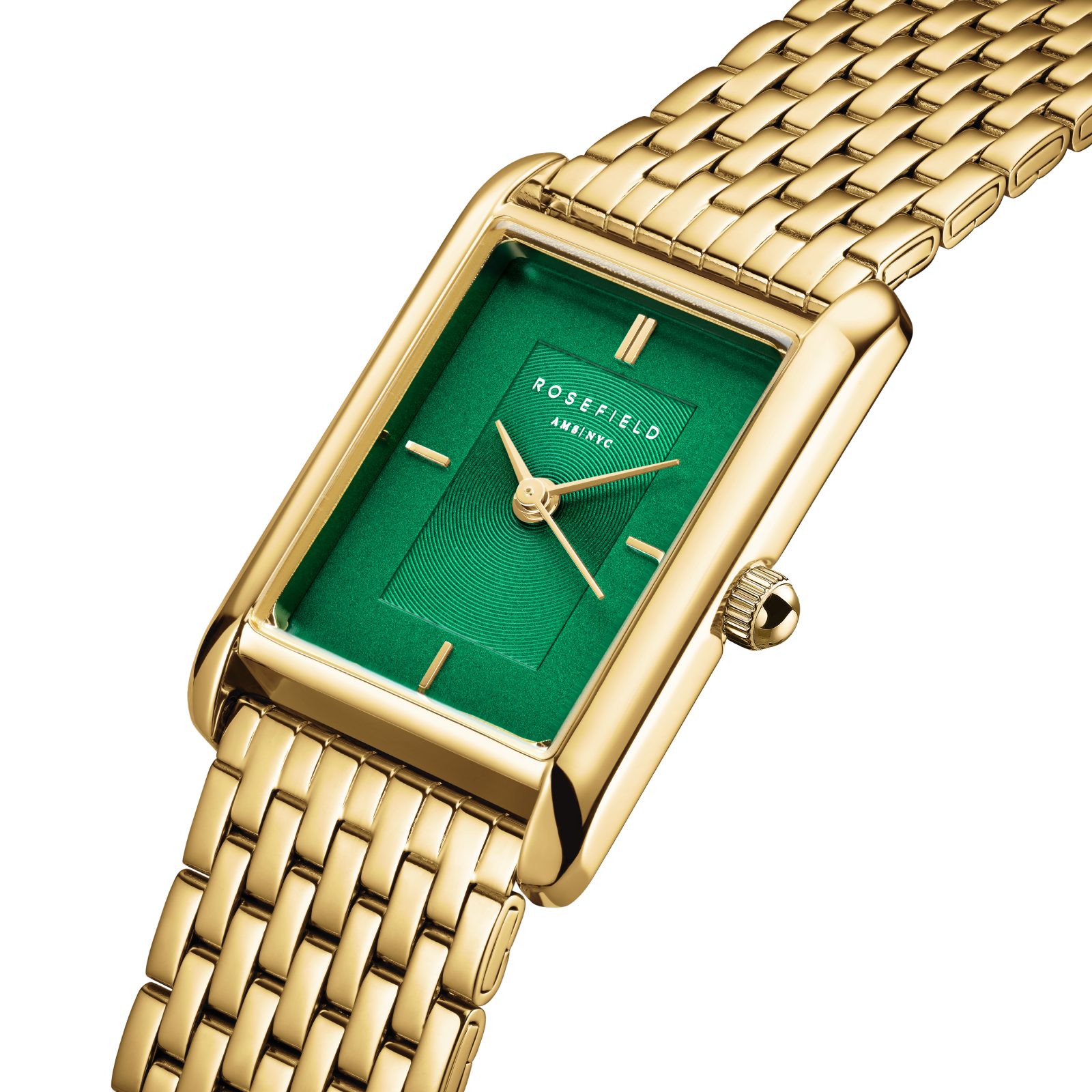 ROSEFIELD Quarzuhr ROSEFIELD Damenuhr Heirloom 30.6mm Goldfarben