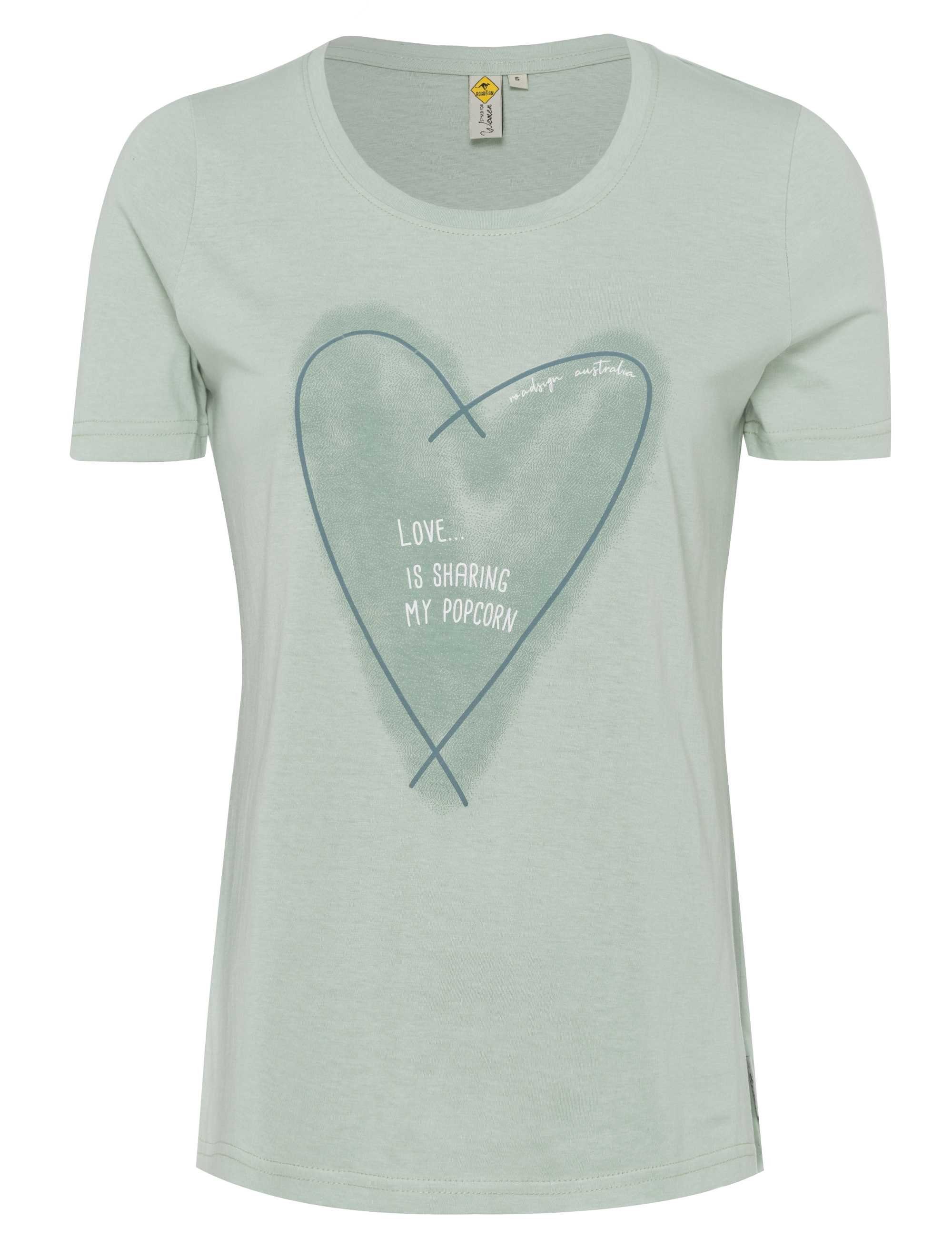 ROADSIGN australia T-Shirt Popcorn (1, 1-tlg., 1) mit flächigem Print