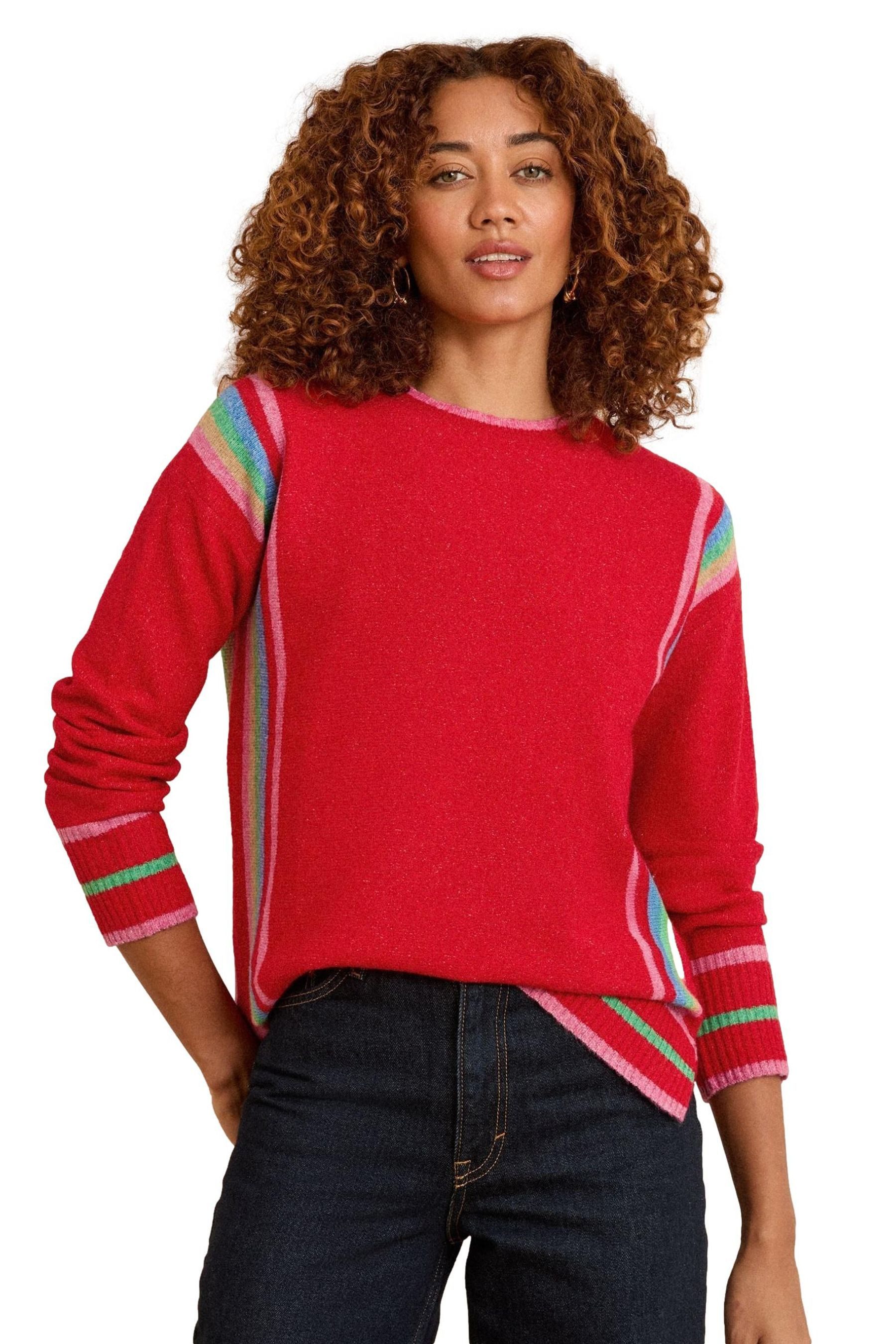 Rundhalspullover Love & Roses Rundhals-Strickpullover, Regular