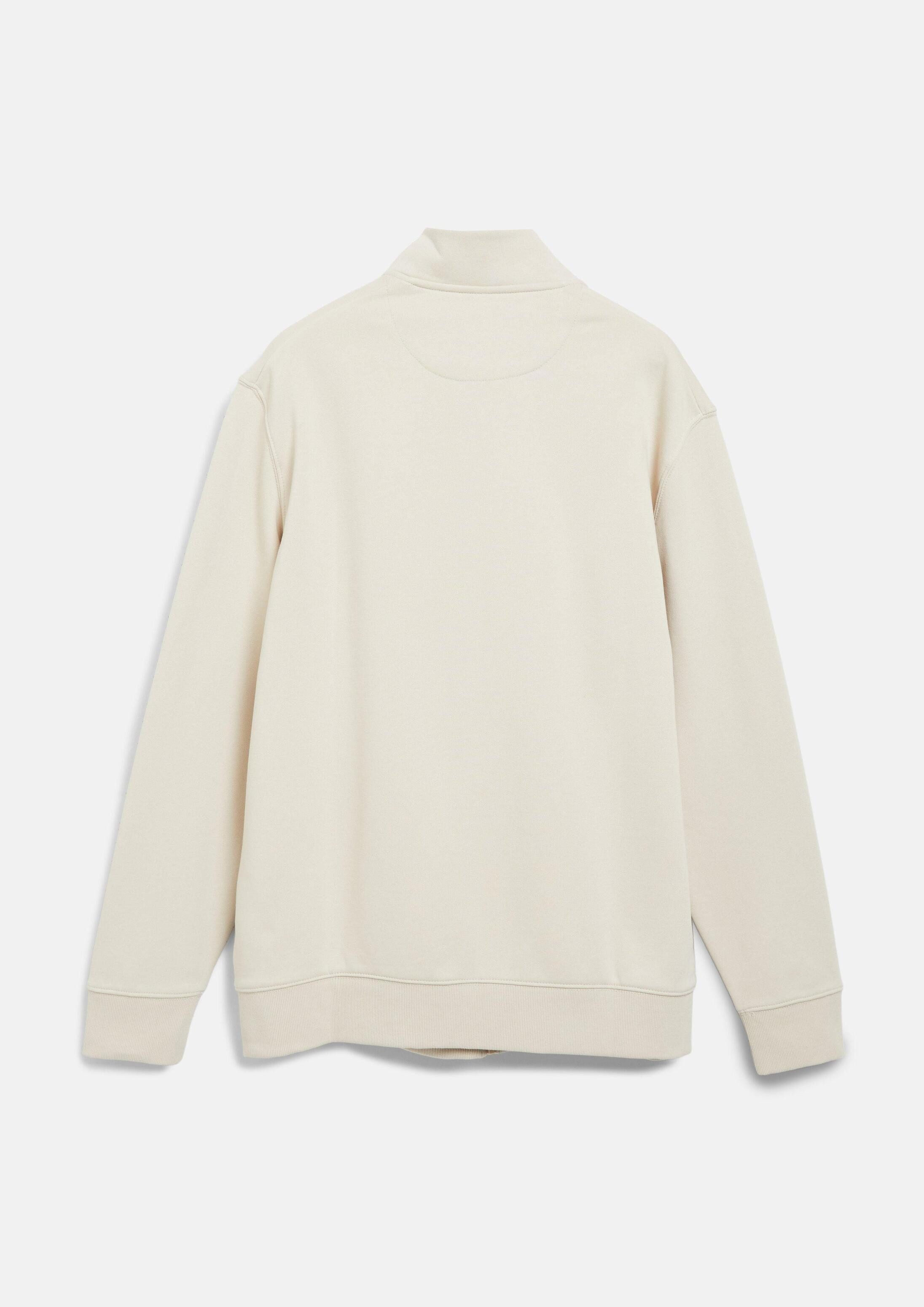 s.Oliver Sweatjacke Sweatshirt Jacke Sweatjacke mit Stehkragen und Eingrifftaschen