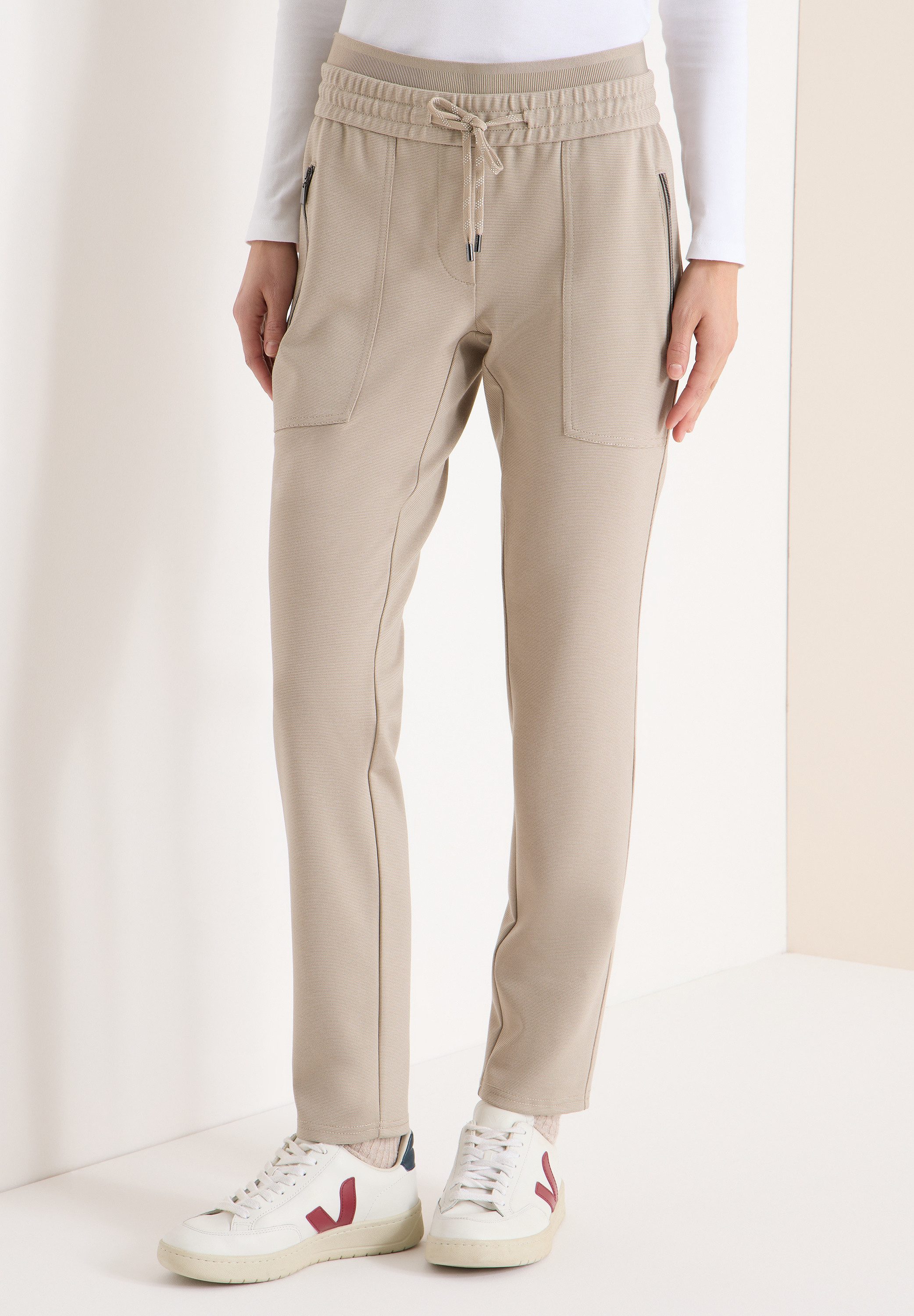 CECIL Jogger Pants Elastikbund mit Tunnelzug