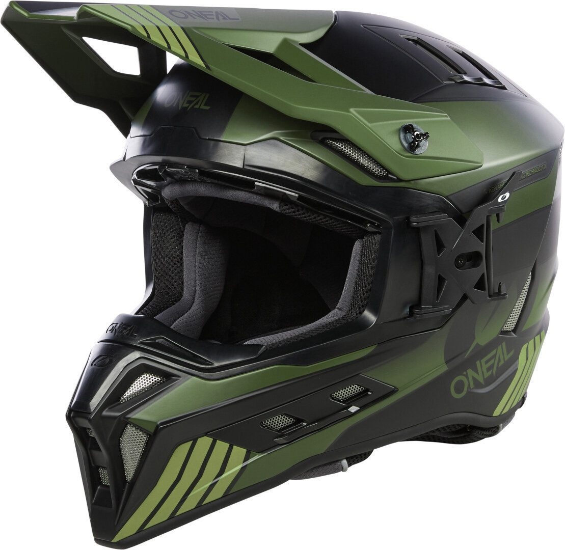 O’NEAL Motocrosshelm EX-SRS Hitch Motocross Helm, Notfallsystem-polsterung (eqrs)