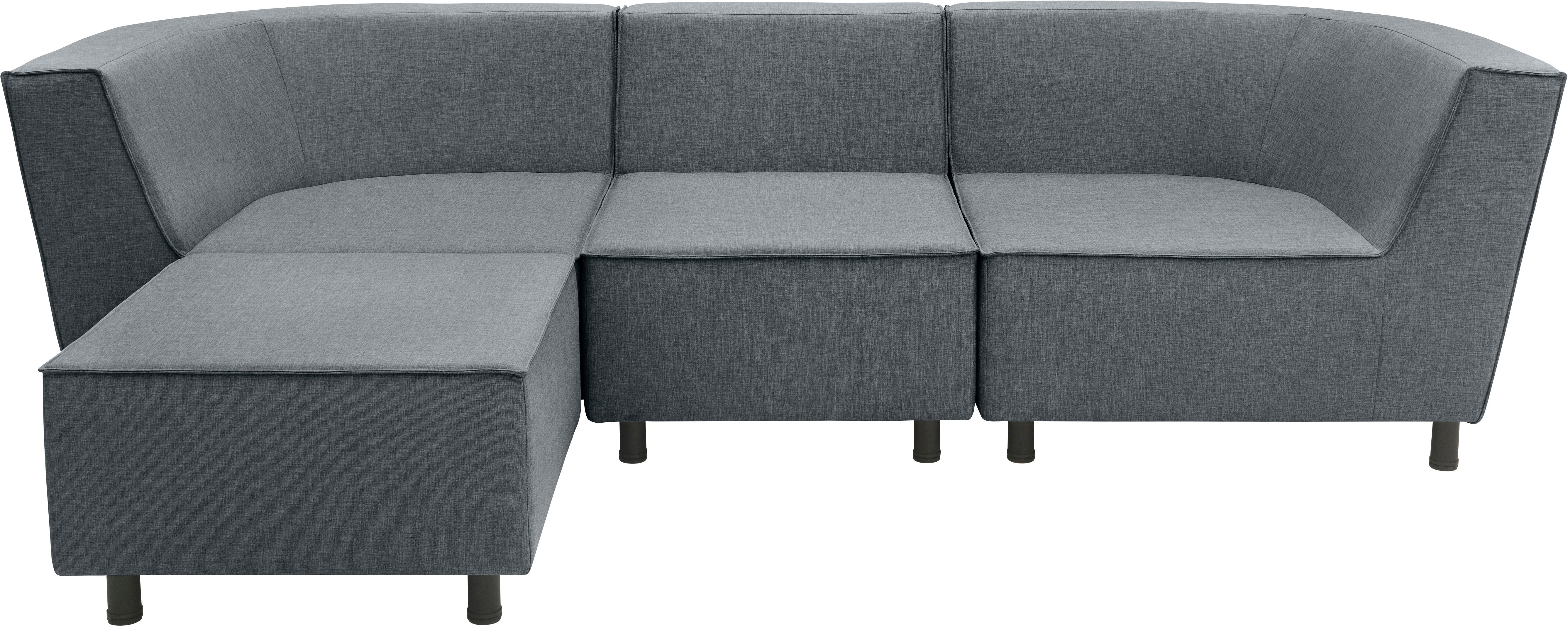 DOMO collection Ecksofa Sonna, individuell zusammenstellbar L-Form, Gartenlounge-Set oder Einzelelemente, Outdoor