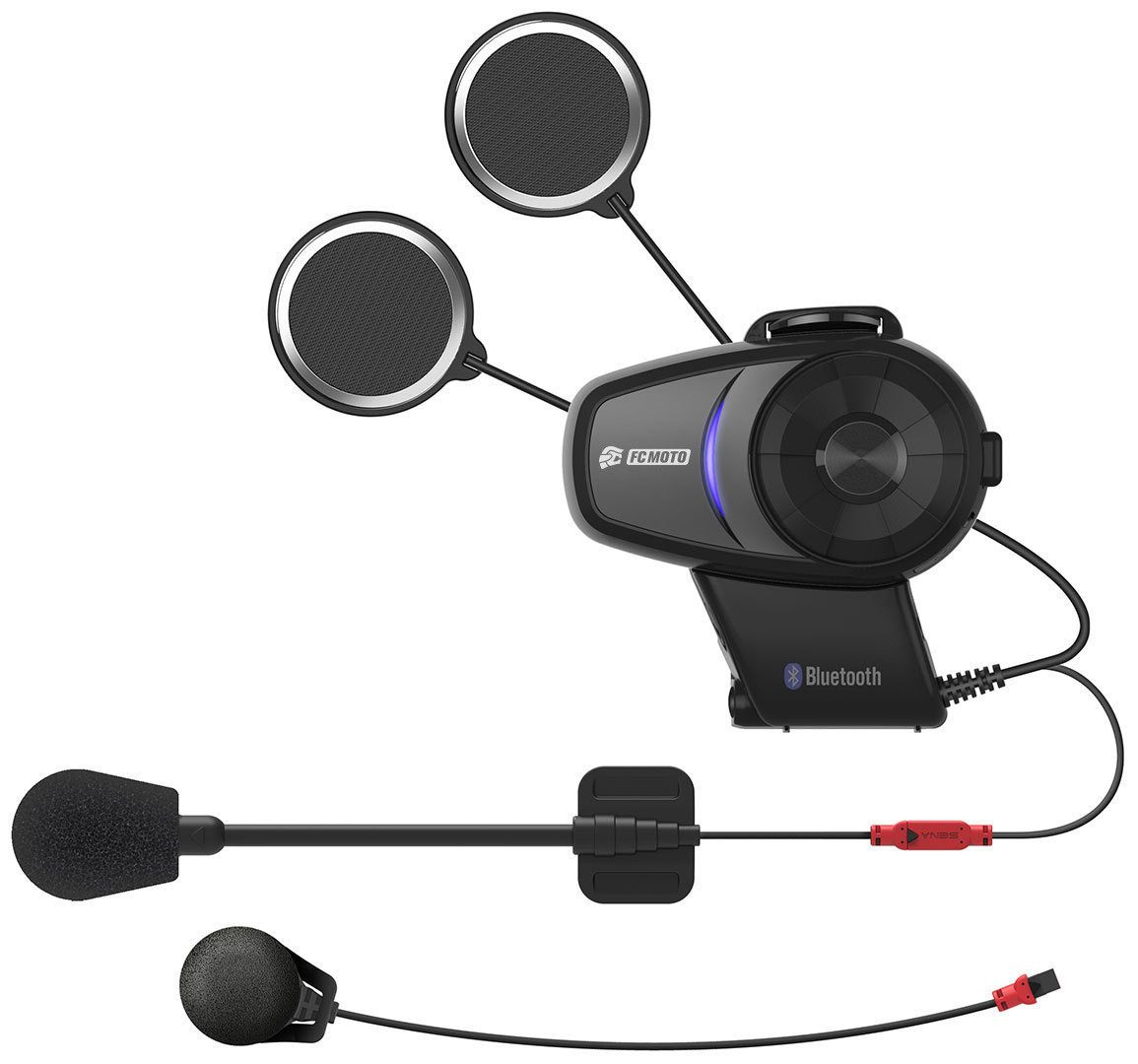 FC-Moto Sena 10S Bluetooth Kommunikationssystem Einzelset Headset (Bluetooth)