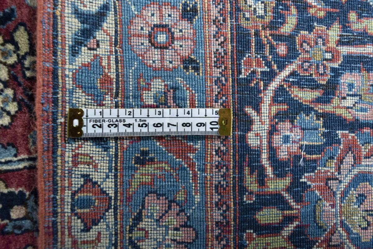 Orientteppich Keshan Antik 278x369 Handgeknüpfter Perserteppich, Höhe: Orientteppich 8 mm rechteckig, Nain Trading, 