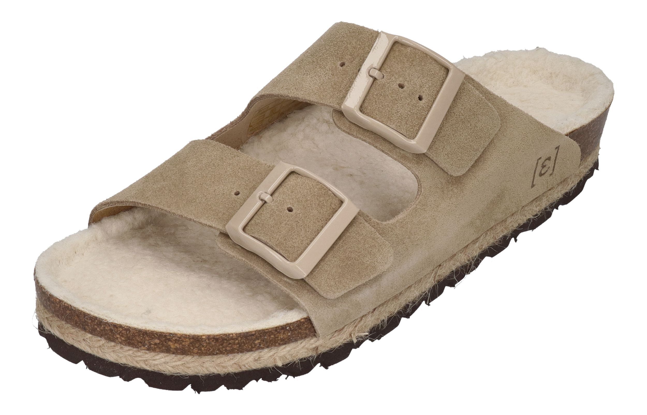 espadrij l´originale AMI VELOUR TEDDY Pantolette Sable