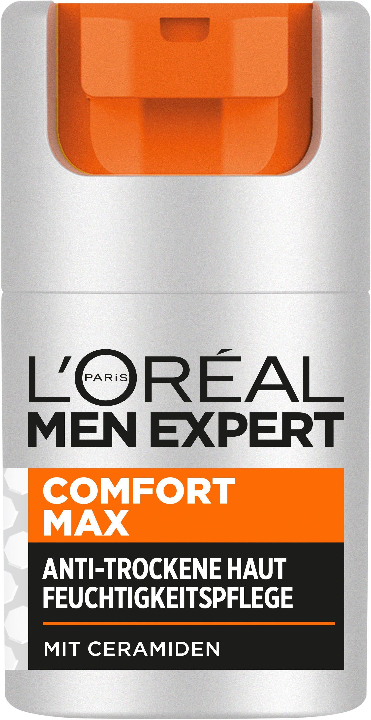 Men Feuchtigkeitspflege Expert Gesichtsgel Max PARIS EXPERT L'ORÉAL L'Oréal Comfort MEN