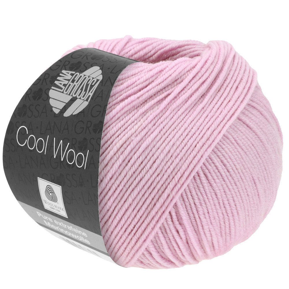 LANA GROSSA COOL WOOL Häkelwolle, 160 m (Strickgarn aus extrafeiner Merinowolle, kuschelig weich und pflegeleicht), 50 g
