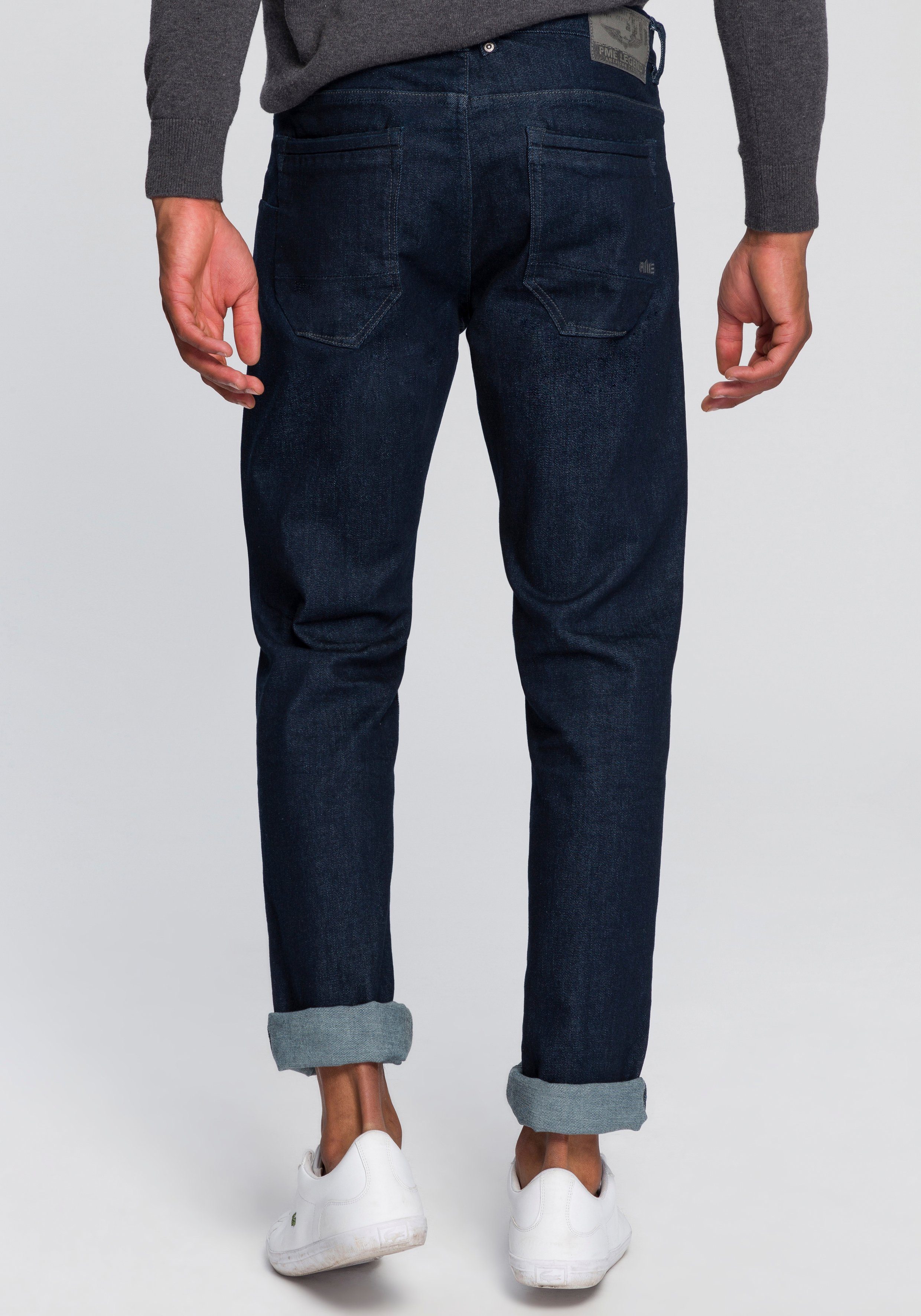 PME LEGEND Regular-fit-Jeans NIGHTFLIGHT mit Markenlabel