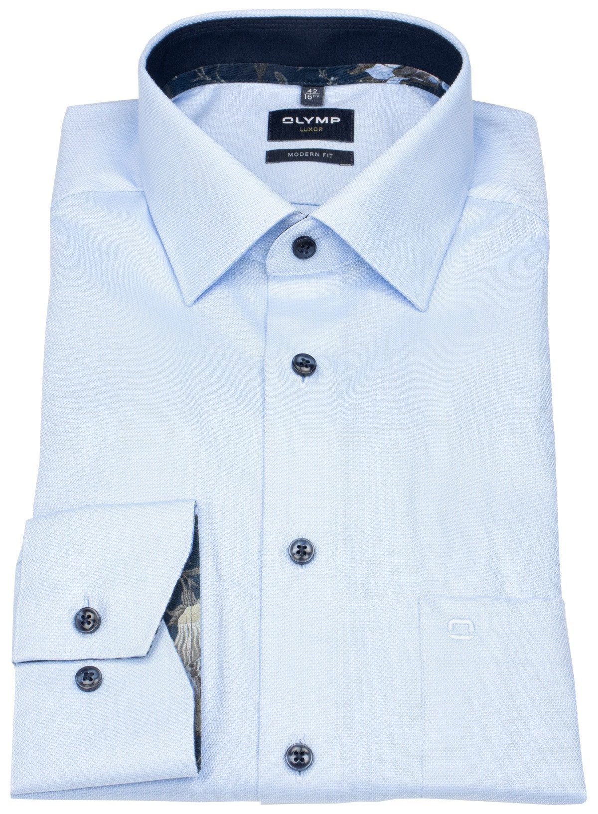 OLYMP Businesshemd Modern Fit extra langer Arm leicht tailliert bügelfrei günstig online kaufen