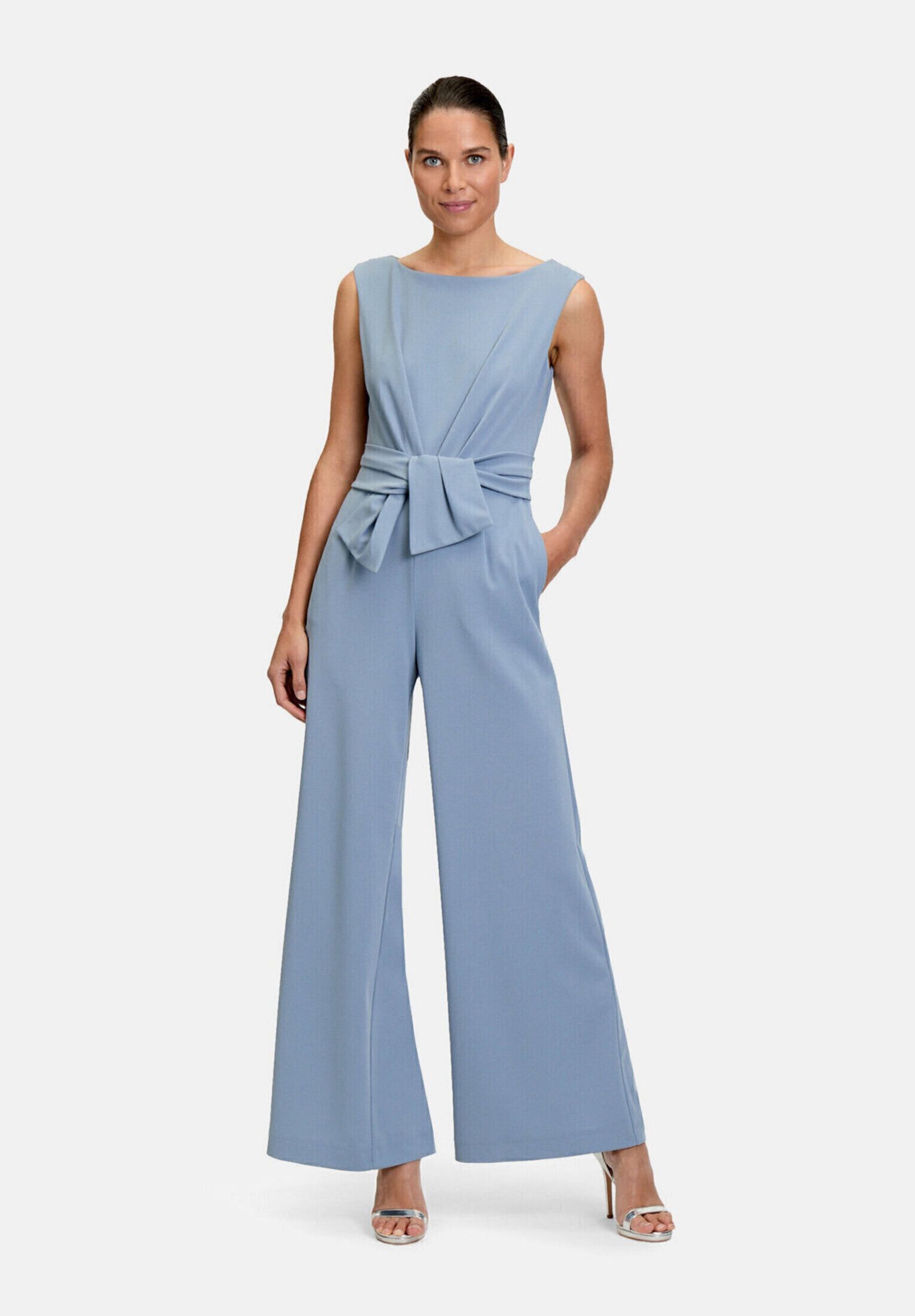 Vera Mont Overall Damen mit weitem Bein (1-tlg) Bunddetail