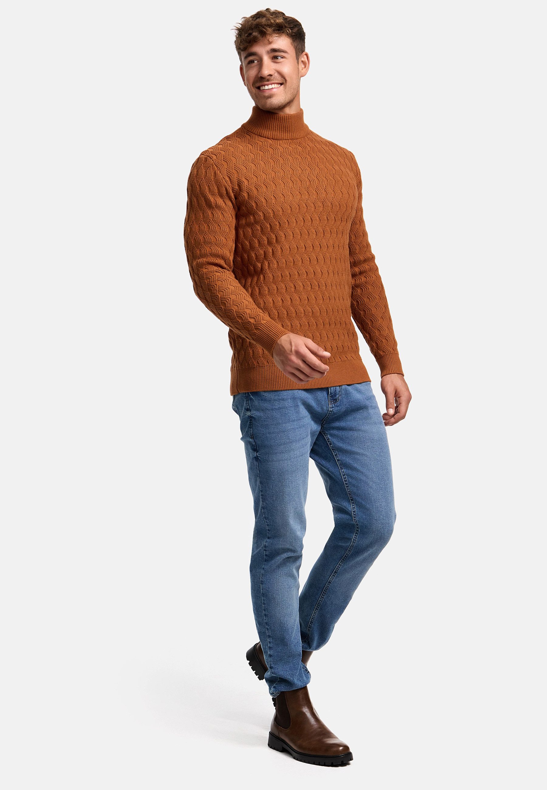 Indicode Strickpullover Herren INAlpha Pullover Herrenpullover