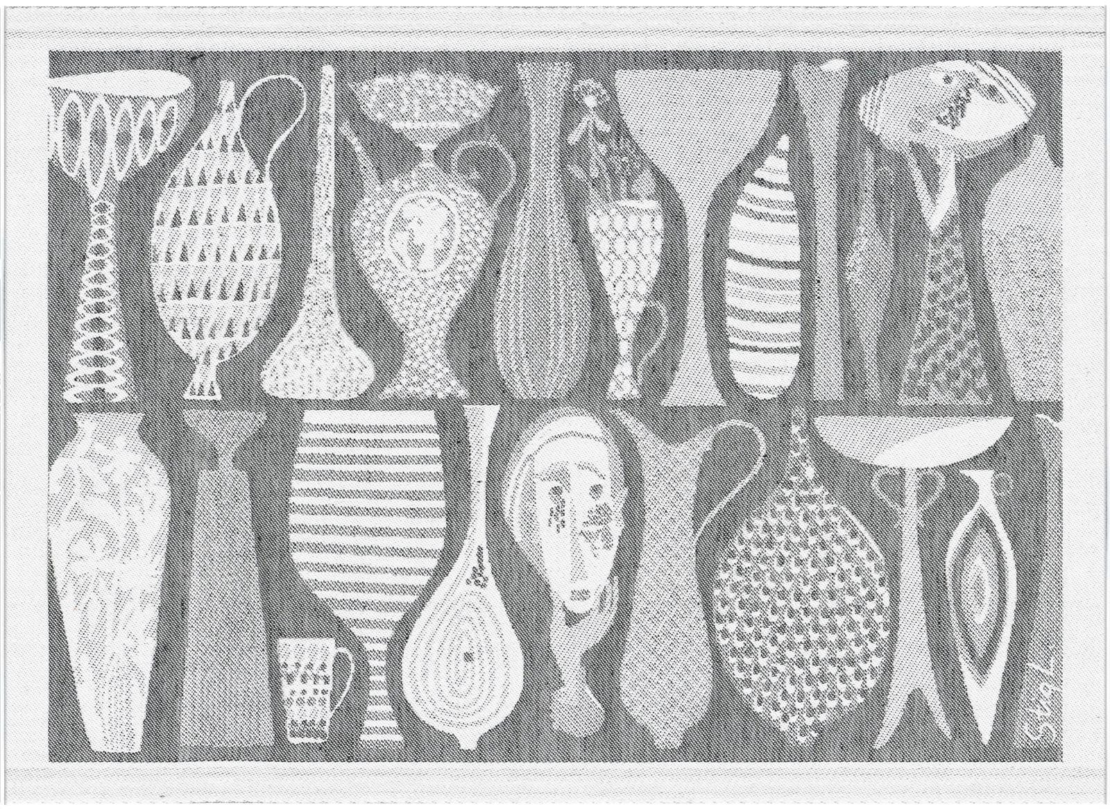 EKELUND MASTER WEAVERS 1692 Platzset Tischsets (2x Set) Pottery 35x48 cm, (Set, 2-St)