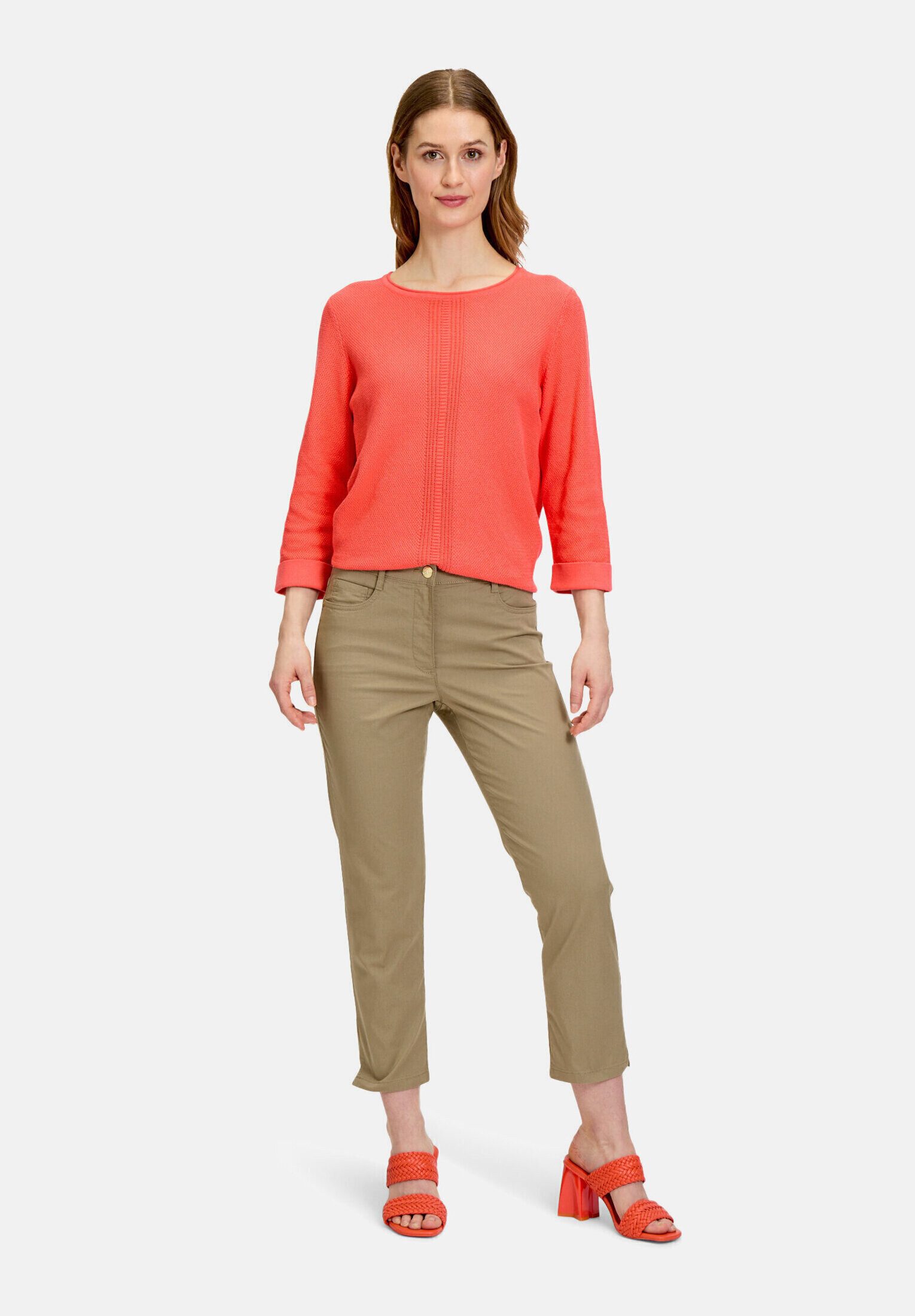 Betty Barclay Strickpullover Damen mit Strickdetails (1-tlg) Struktur