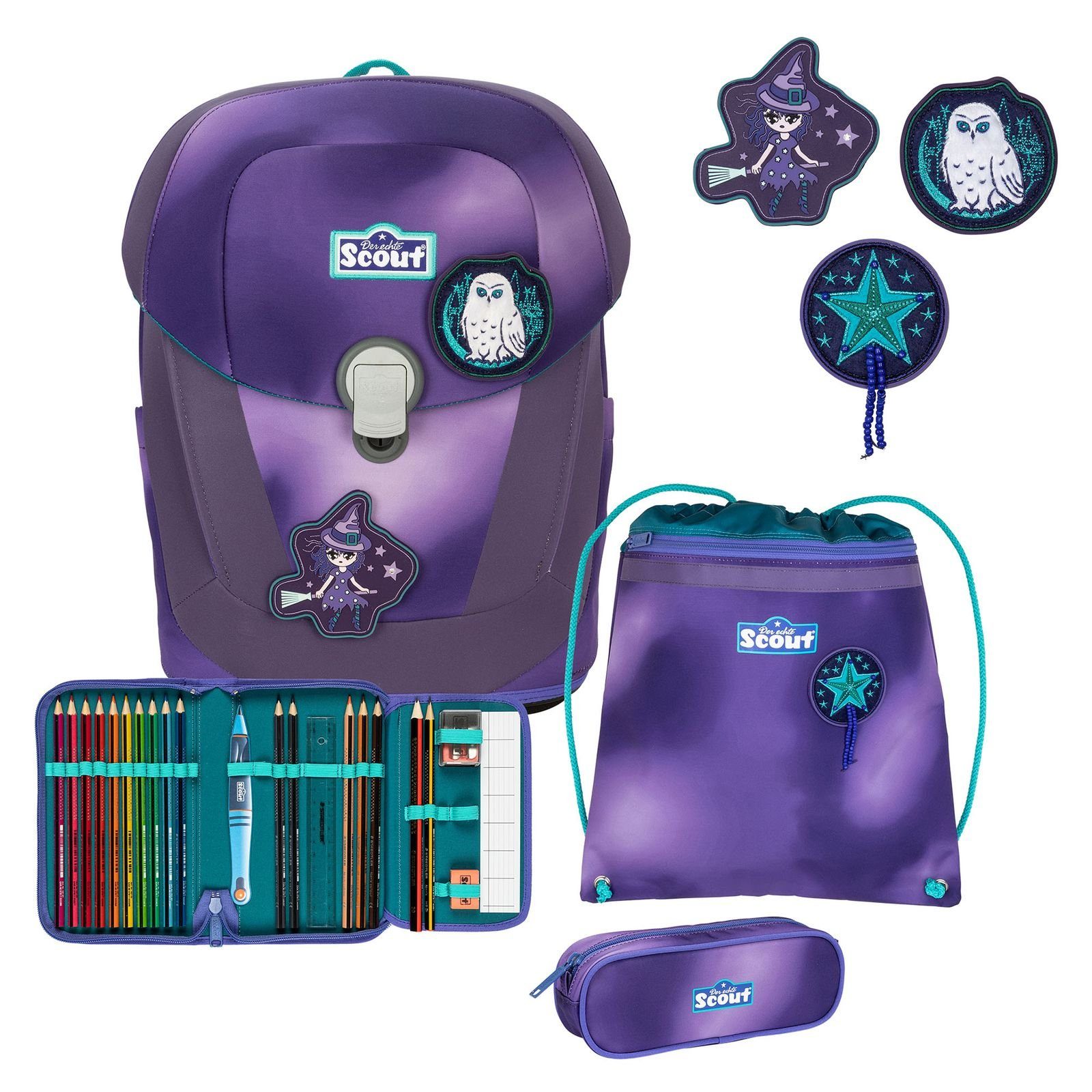 Scout Ранці Sunny II Set 4-teilig (Set, 4-tlg)