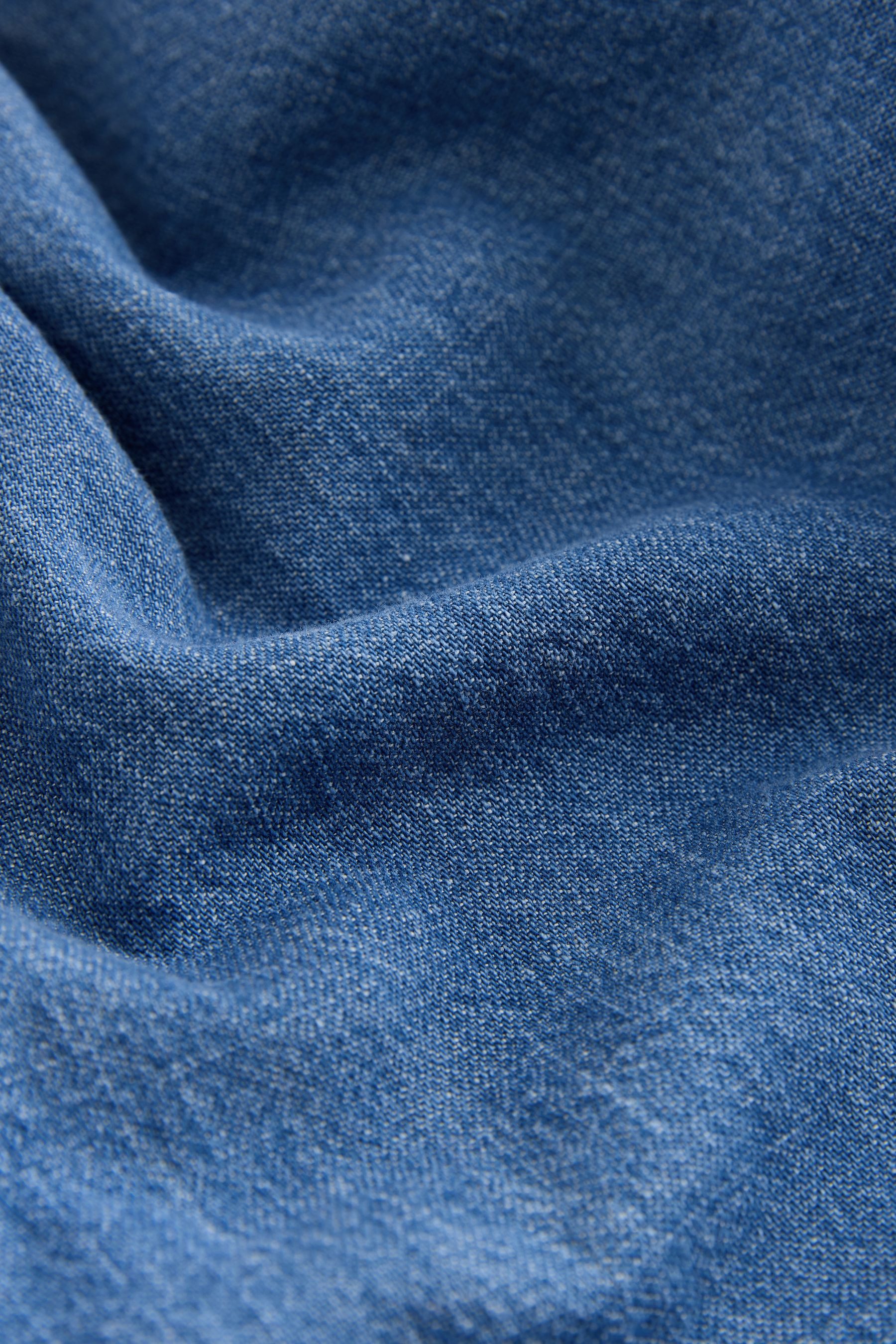 Next Jeansbluse Leichte Denimbluse mit Puffärmeln (1-tlg) – Bild 3 von 5
