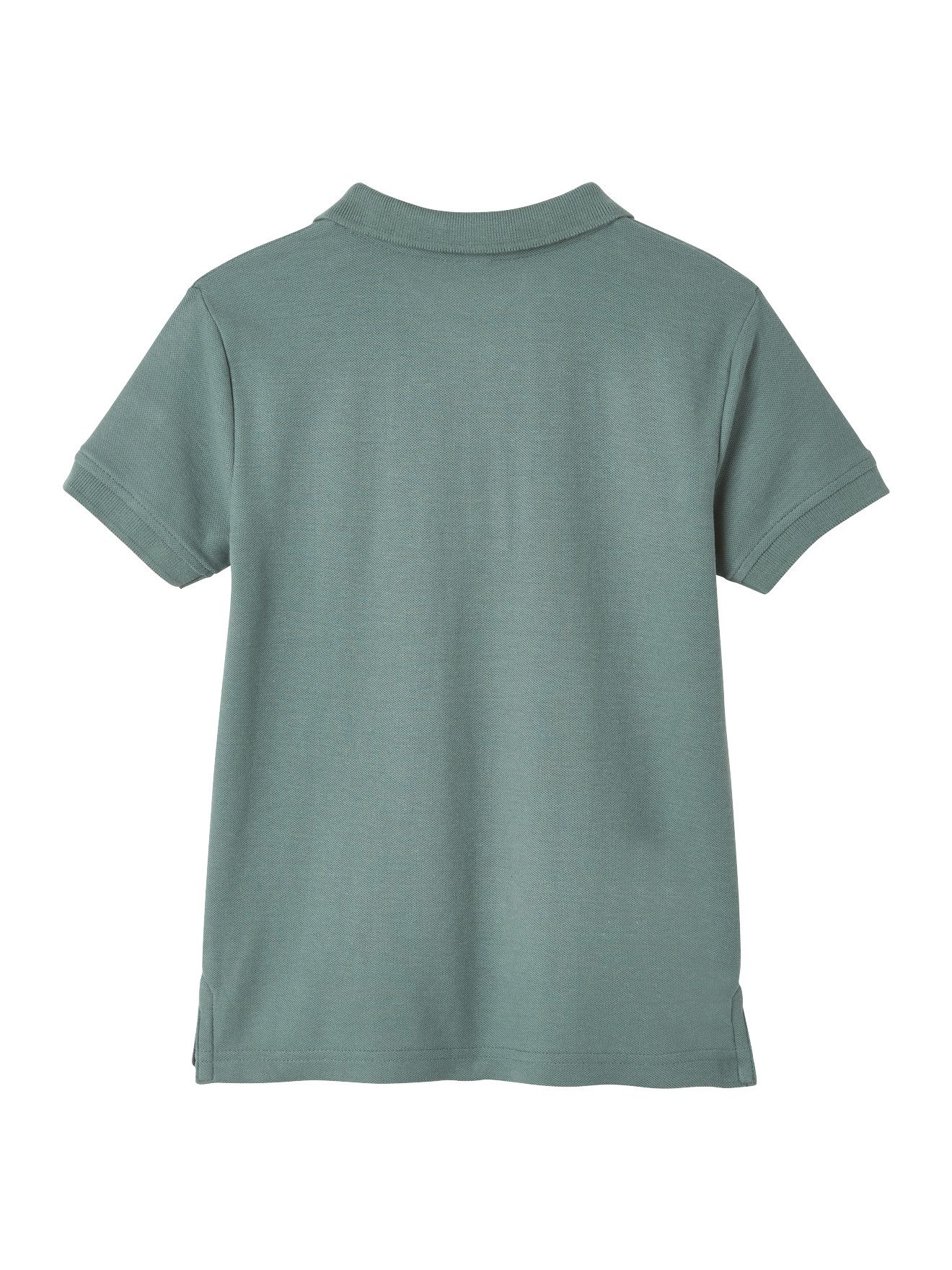 vertbaudet Poloshirt Jungen Poloshirt, kurze Ärmel Stickerei