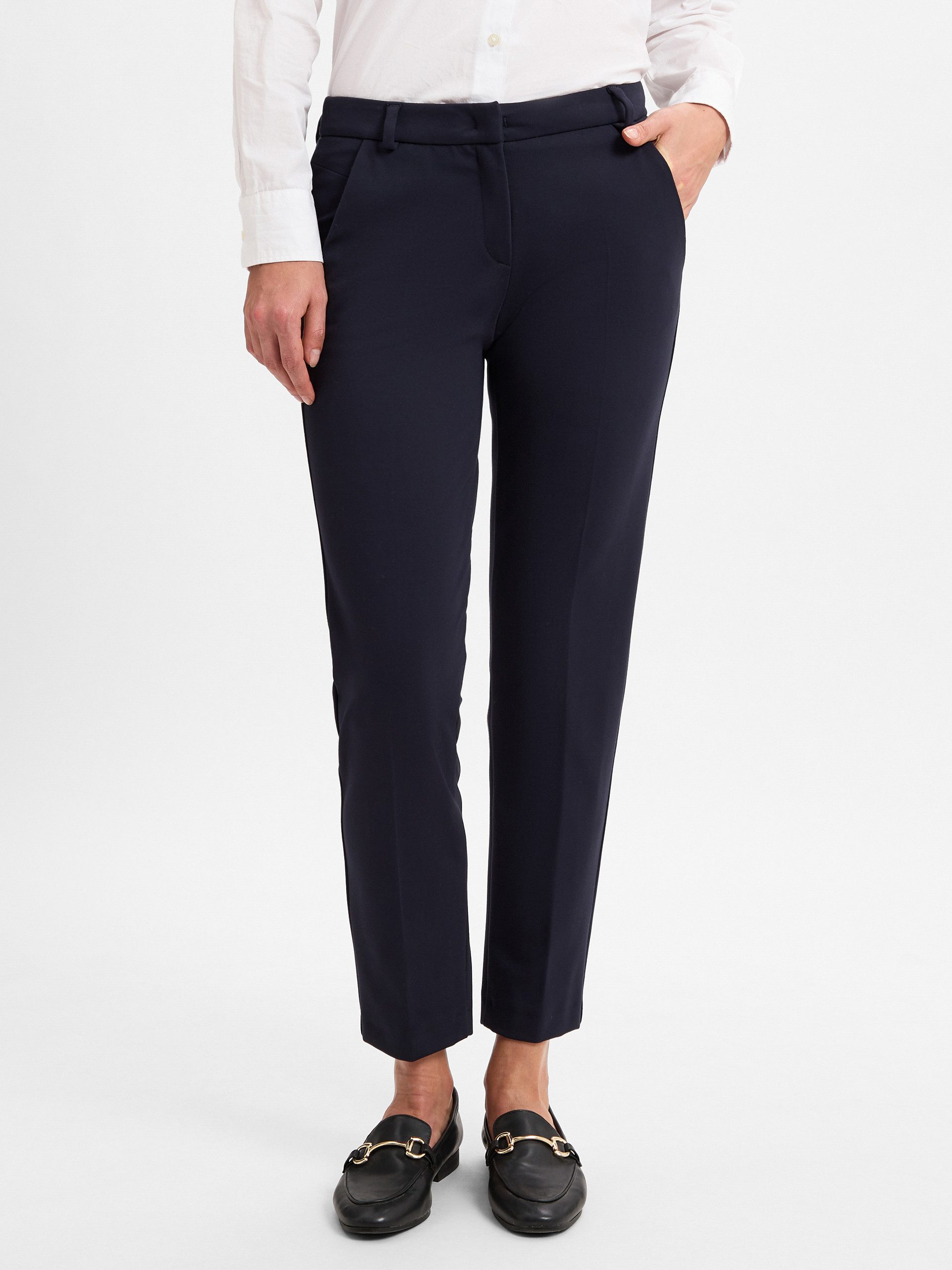 Brax Bundfaltenhose Maron