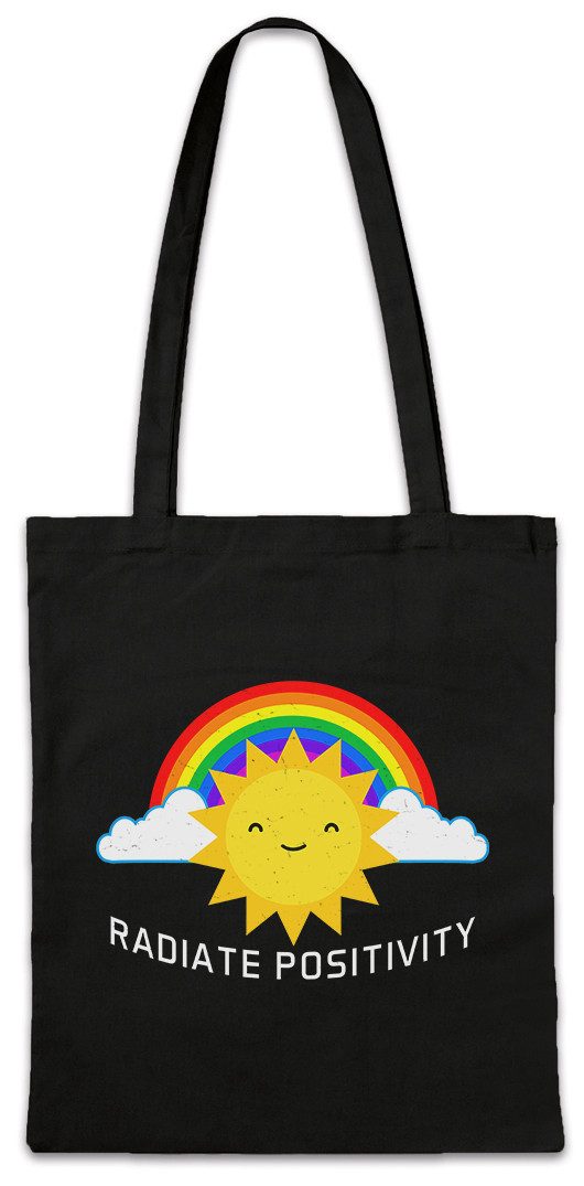 Beuteltasche Radiate Positivity Stofftasche Lesbian Gay Homosexual Lesbigay Queer