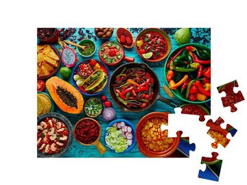 puzzleYOU Puzzle Mexikanisches Essen, 48 Puzzleteile, puzzleYOU-Kollektionen Leicht, 500 Teile, 2000 Teile, 1000 Teile