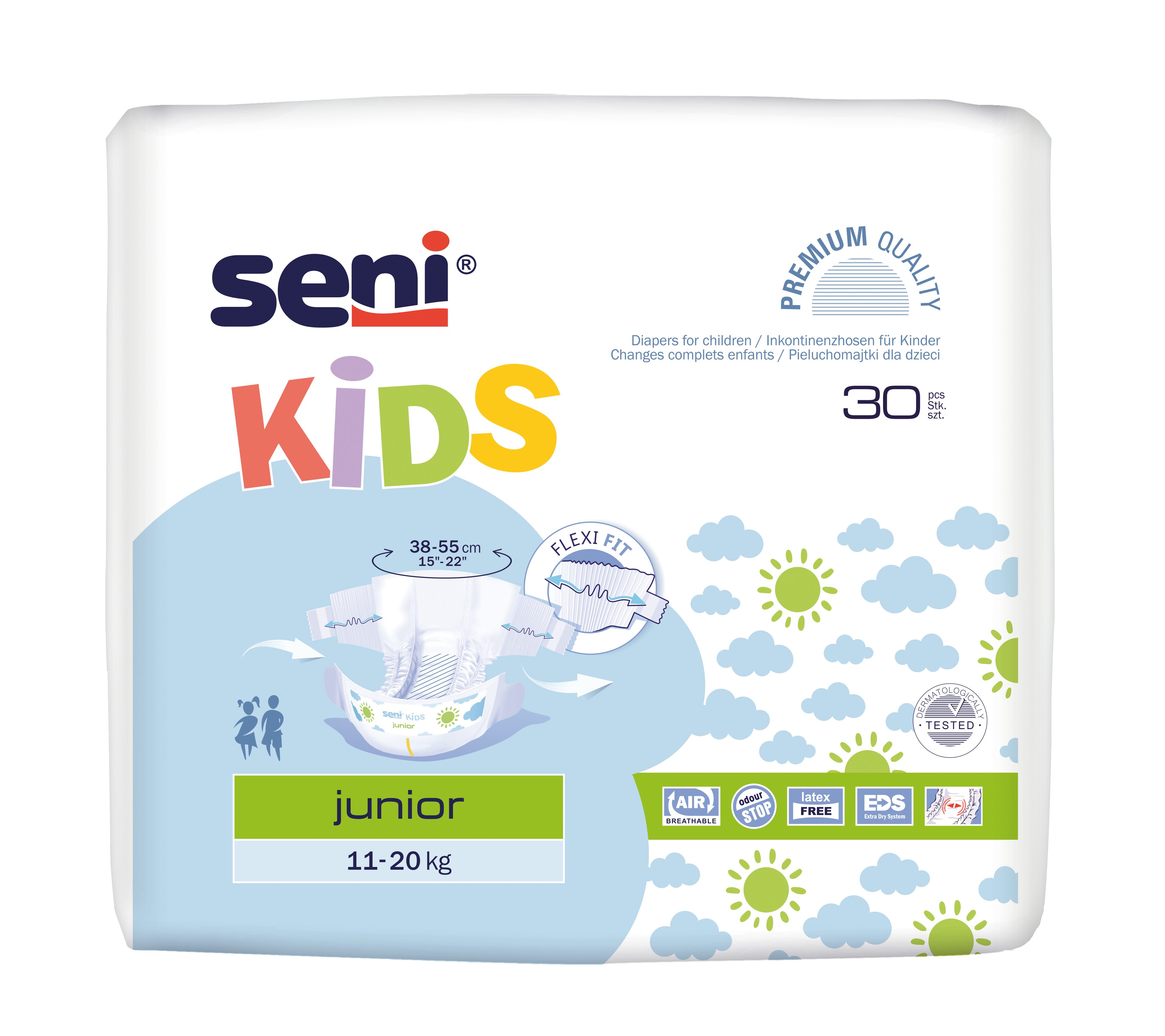 seni Inkontinenz-Pants Seni Kids junior, 930ml, 11 bis 20kg Gr.
