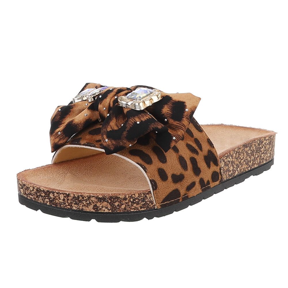 Ital-Design Elegante Damen-Sandalen mit Schleife und günstig online kaufen