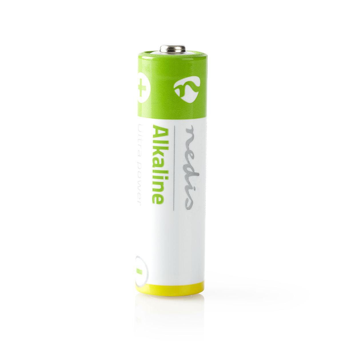 Nedis BAAKLR64BL Batterie, (4 St), Alkaline, langlebig, für Haushaltsgeräte, Spielzeug und Taschenlampen.