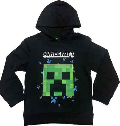 Minecraft Hoodie Kapuzensweatshirt Jungen + Mädchen Gr. 116 128 134 140 152