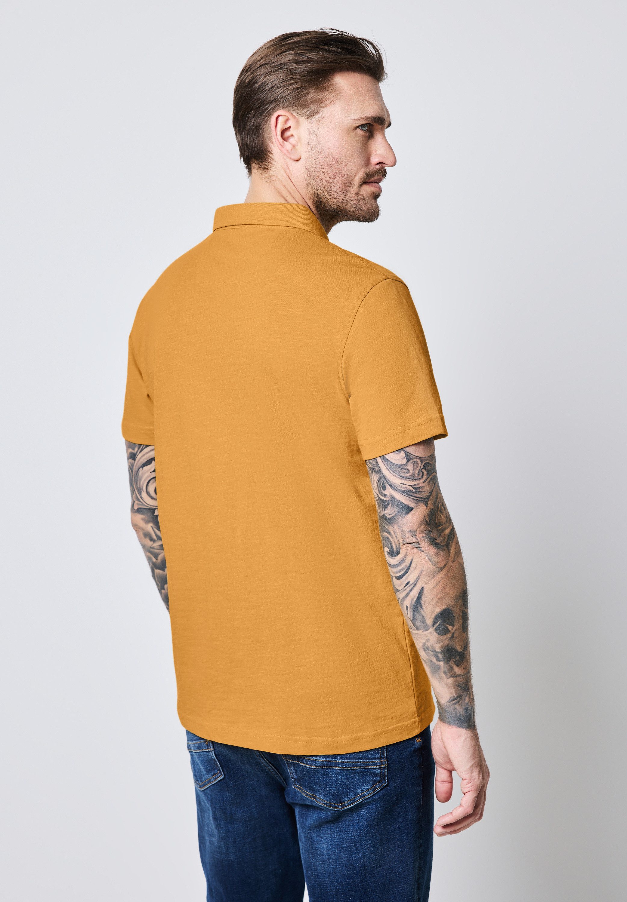 STREET ONE MEN Poloshirt, aus reiner Baumwolle günstig online kaufen