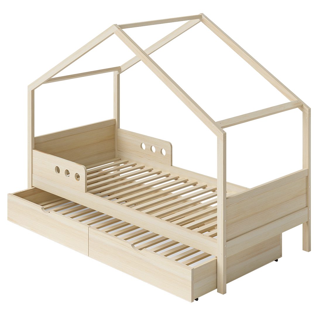 Bellabino Hausbett Bela (Kinderbett 90x200 cm, günstig online kaufen