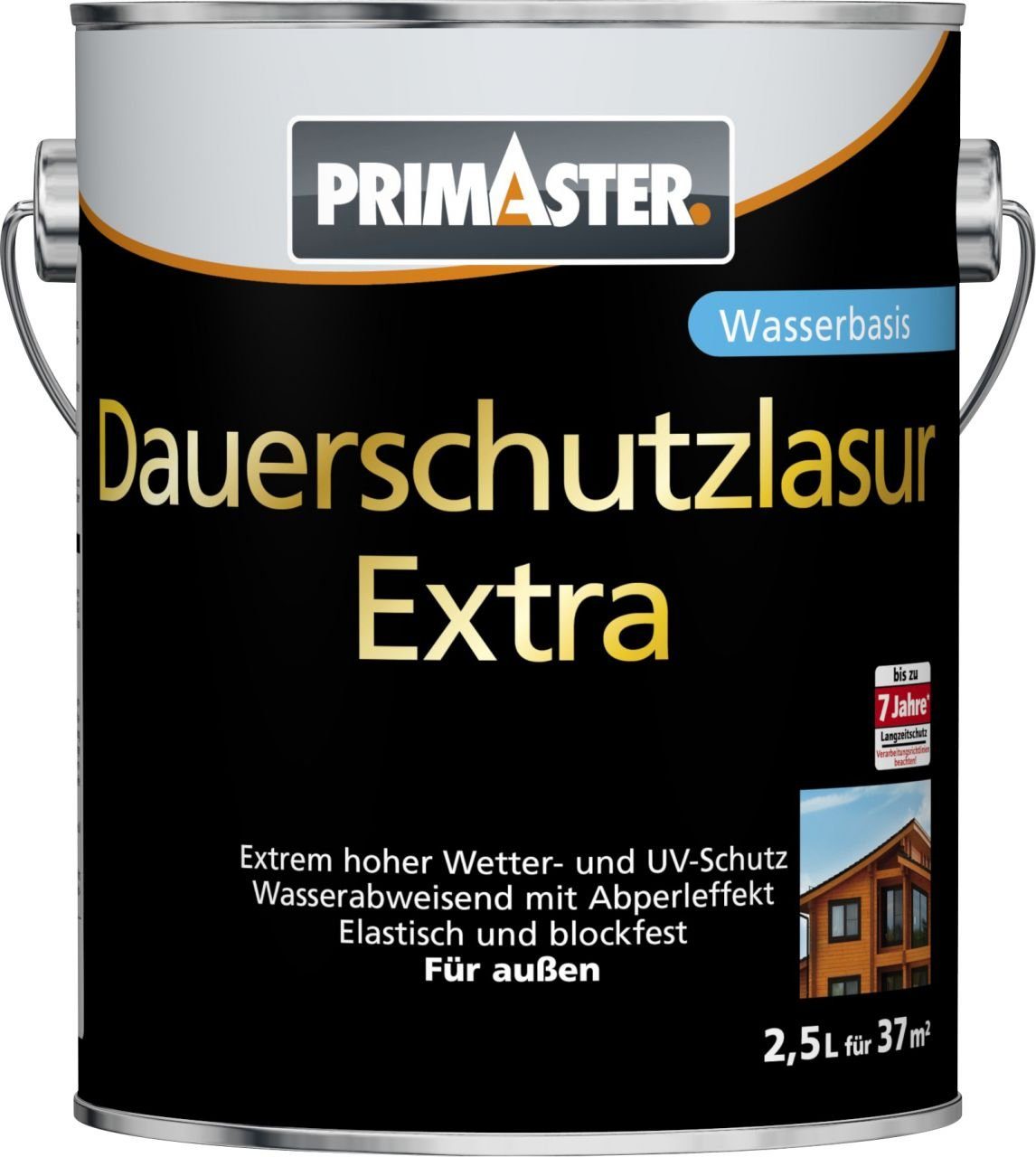 Extra L 2,5 Dauerschutzlasur Lasur Primaster Primaster palisander