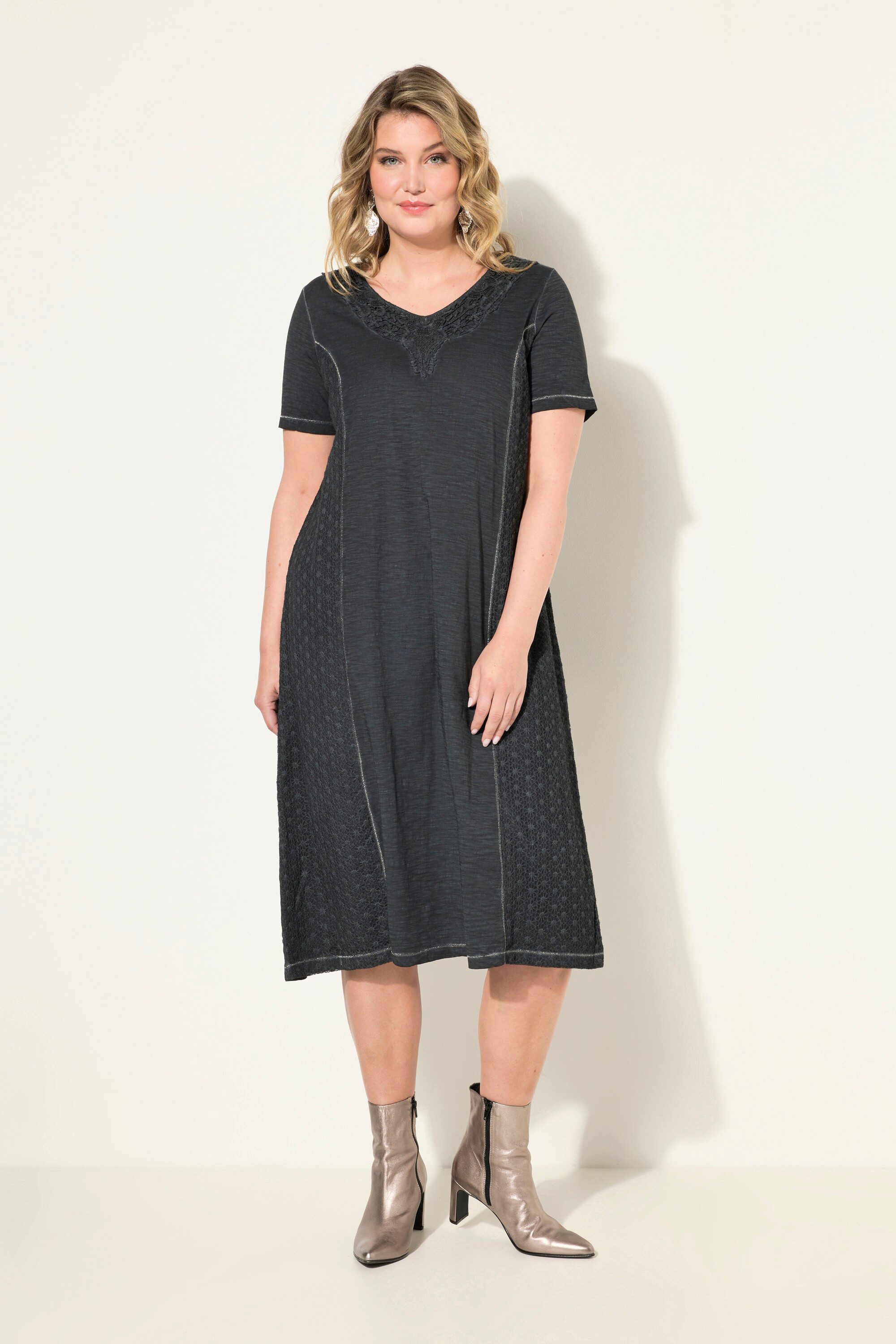 MIAMODA Jerseykleid Jerseykleid A-Line cold dyed günstig online kaufen