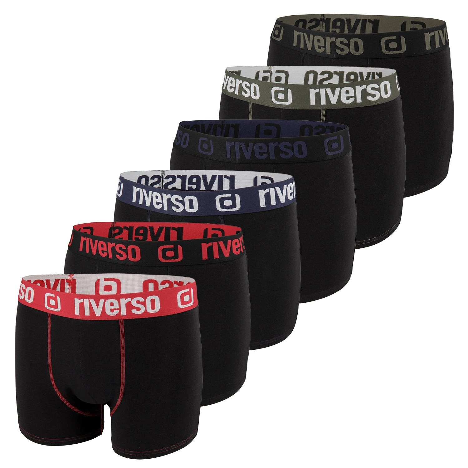 riverso Boxershorts Herren 12er Pack RIVOle günstig online kaufen