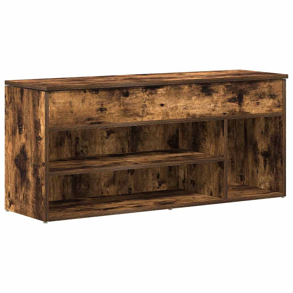 vidaXL Schuhregal Schuhbank Räuchereiche 102x30,5x45 cm günstig online kaufen