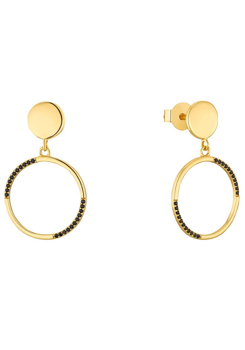 s.Oliver Paar Ohrhänger 2034889, mit Zirkonia (synth)