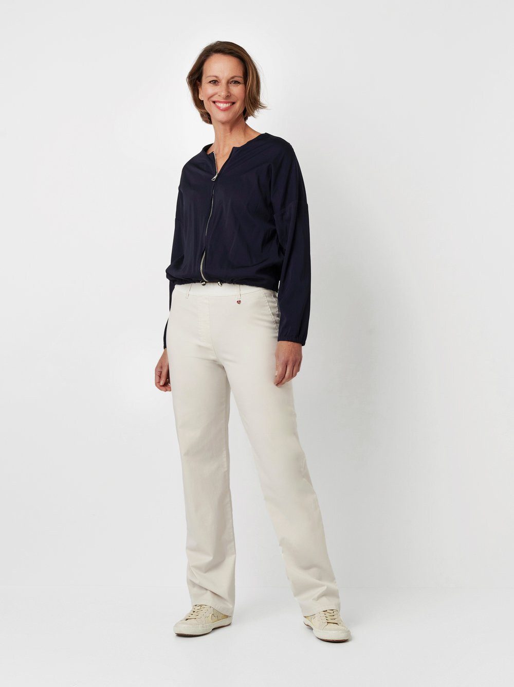 Relaxed by TONI Dehnbund-Hose Alice mit weitem Beinverlauf günstig online kaufen