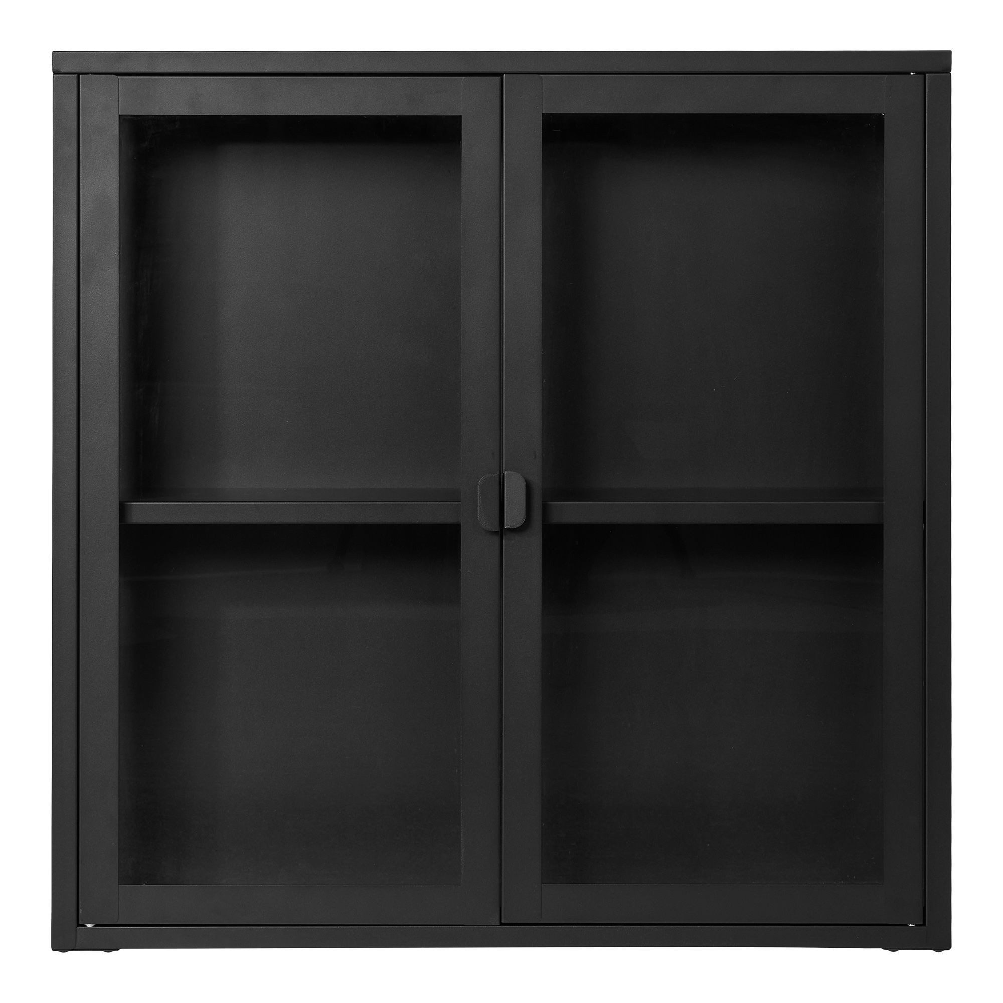 tinkaro Hängeschrank Hängevitrine Brisbane Stahl, Glas günstig online kaufen