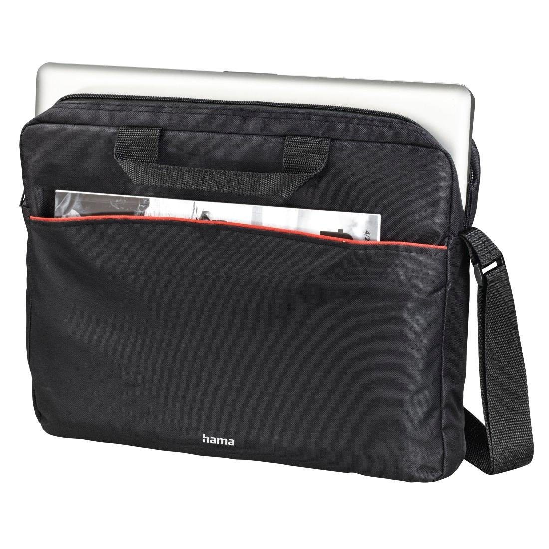 Hama Laptoptasche Laptop-Tasche "Tortuga", bis 44 cm (17,3), Schwarz, Noteb günstig online kaufen