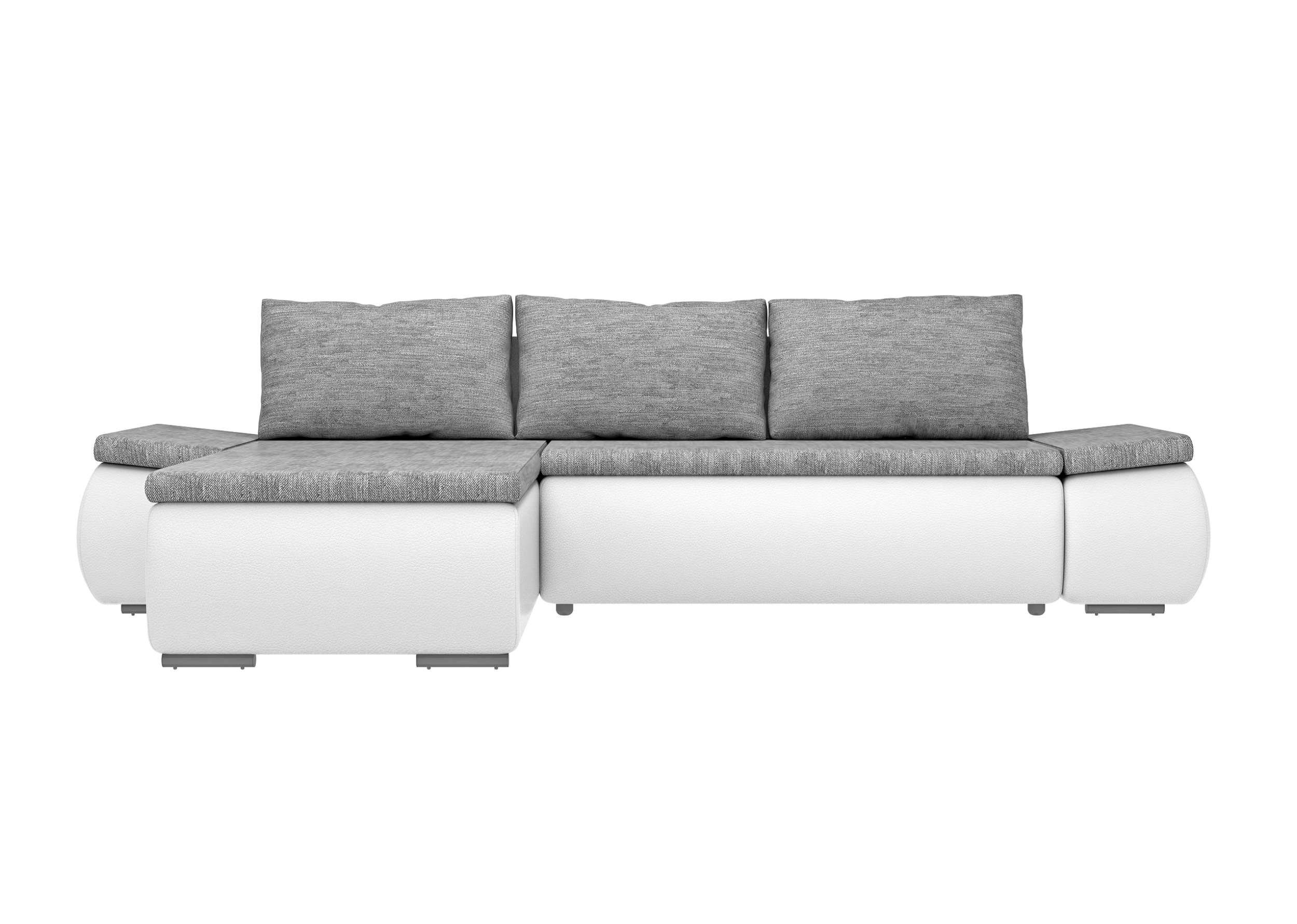 Wellenfederung, mane frei mit stellbar, Eckcouch, L-Form, oder links Design Bettfunktion, Modern mit im bestellbar, rechts Stylefy Ecksofa Olin, Raum