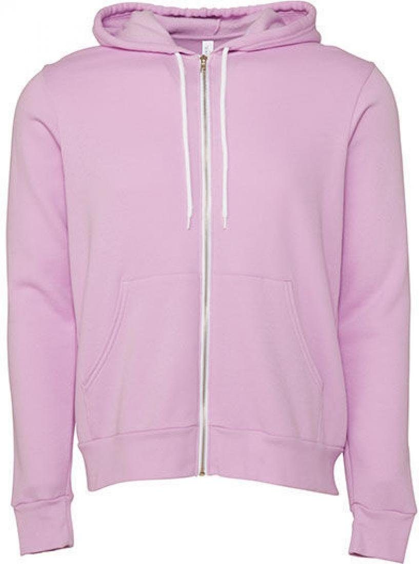 Bella + Canvas Kapuzensweatjacke Unisex Zip-Up Poly-Cotton Fleece Hoodie