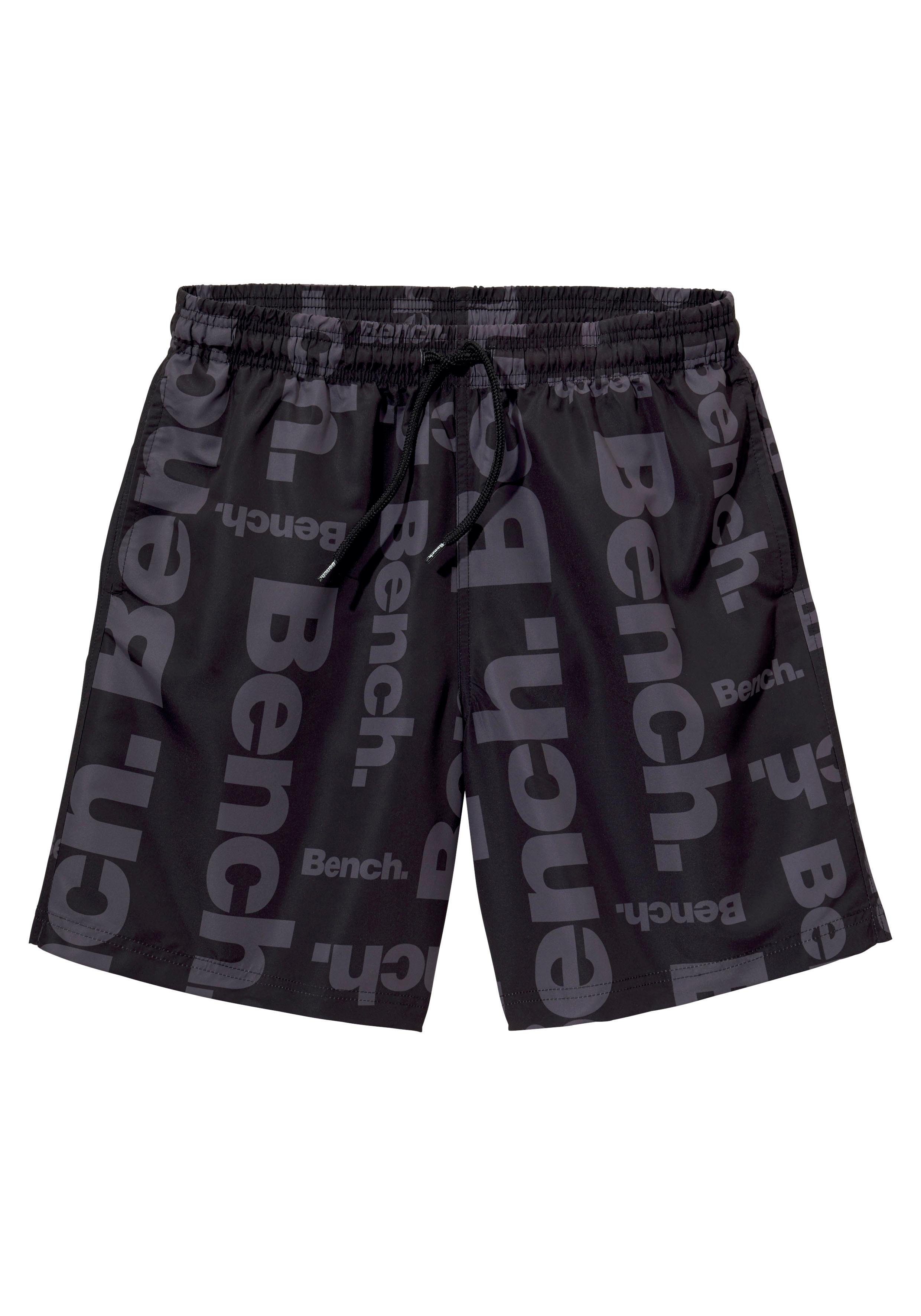Bench. Badeshorts, mit seitlichem Logoschriftzug günstig online kaufen