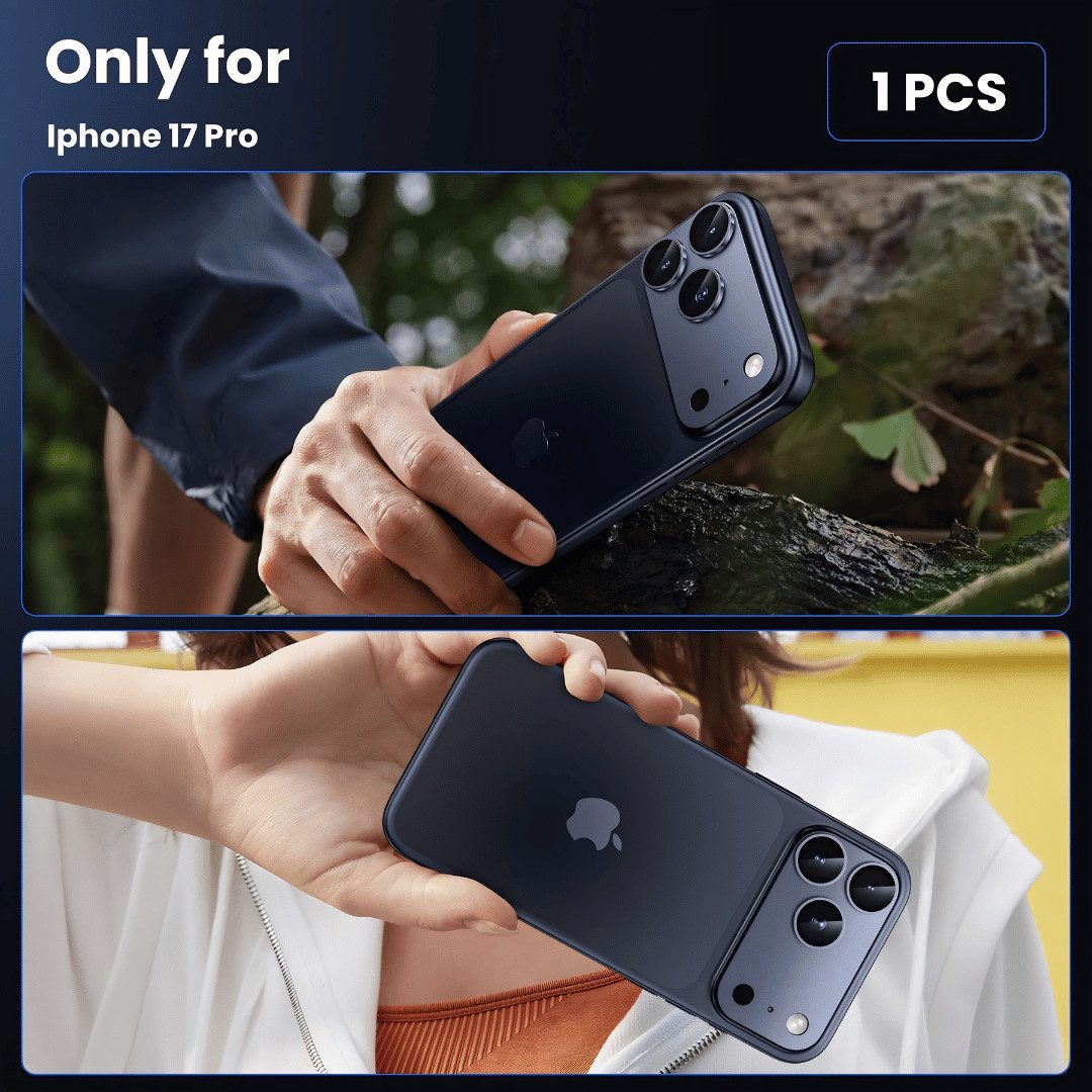 SmartUP Kameraschutzglas für Apple iPhone 17 Pro Titan Metall Kamera Schutzglas Panzerfolie 3D für iPhone 17 Pro, Titan Kameraglas