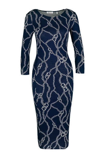 Rich & Royal Abendkleid Tubedress with chain print