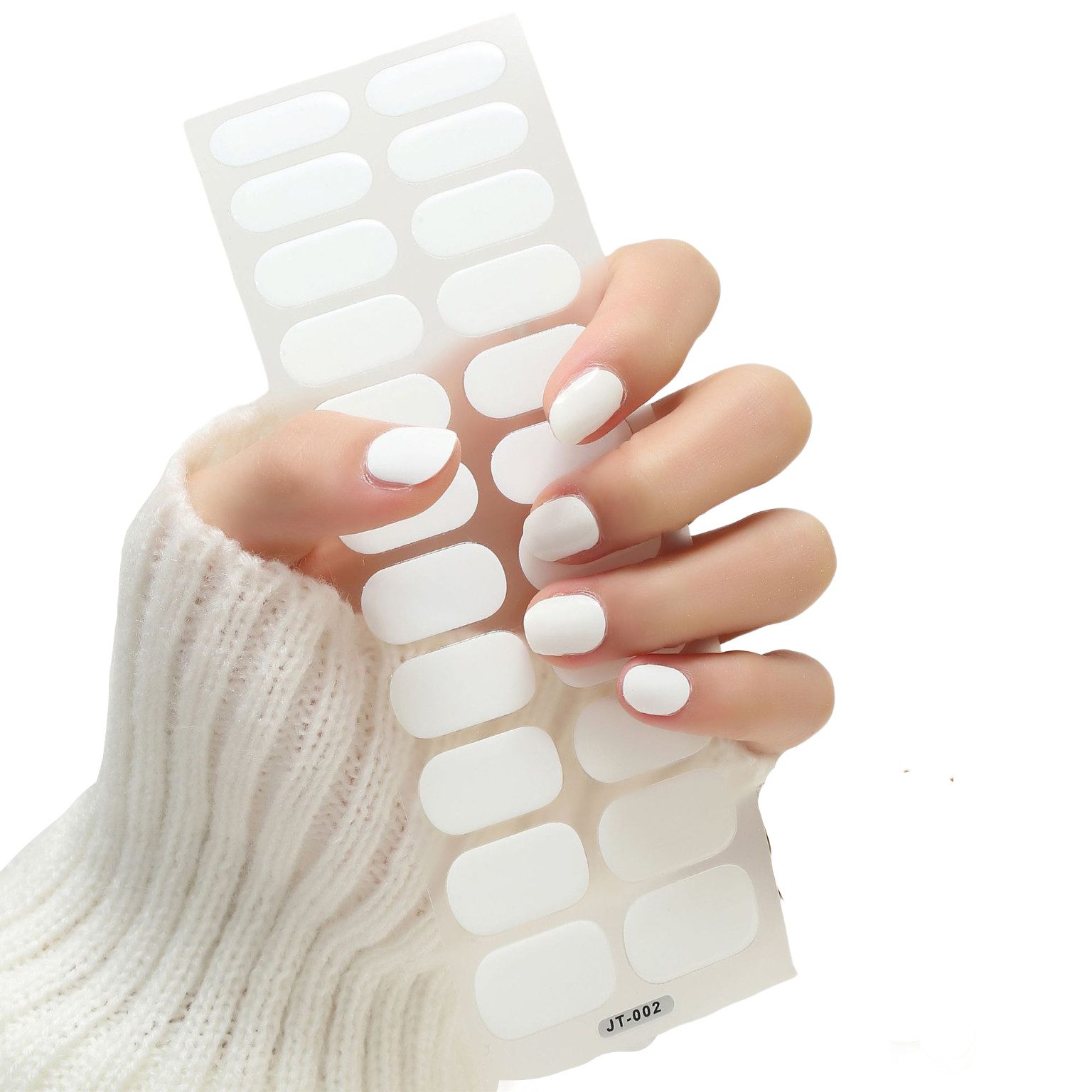 The Beauty House Kunstfingernägel Nagelfolie uv Härtend - Nagelfolie Selbstklebend - UV Nagelfolien, 22 Stück Nagelsticker,Nails Starter Set, Nageldesign
