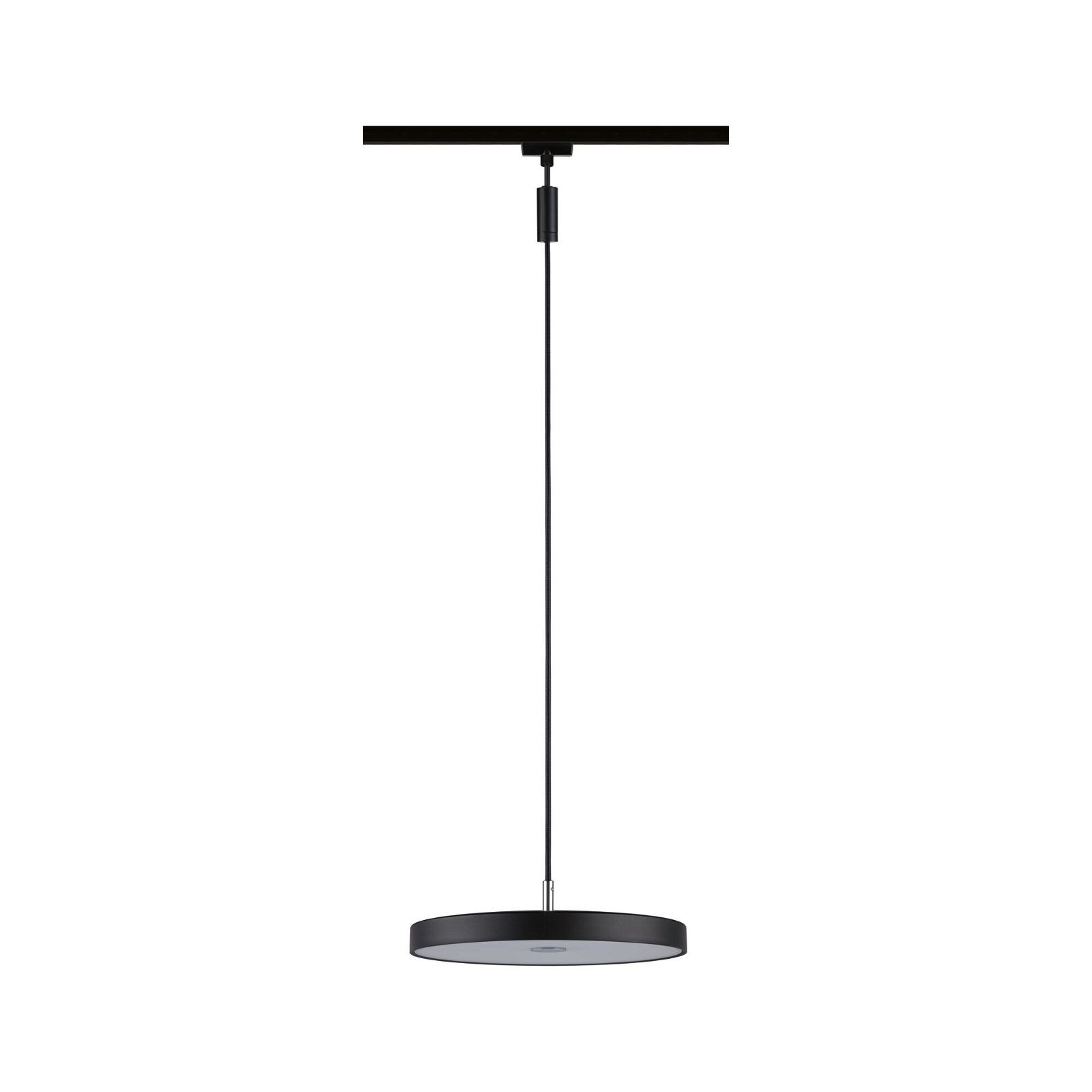 Paulmann Schienensystem-Leuchten URail Pendel Hildor 850lm 15W 4000K 230V Chrom matt, LED fest integriert, Neutralweiß, 3-Step-Dimmbar