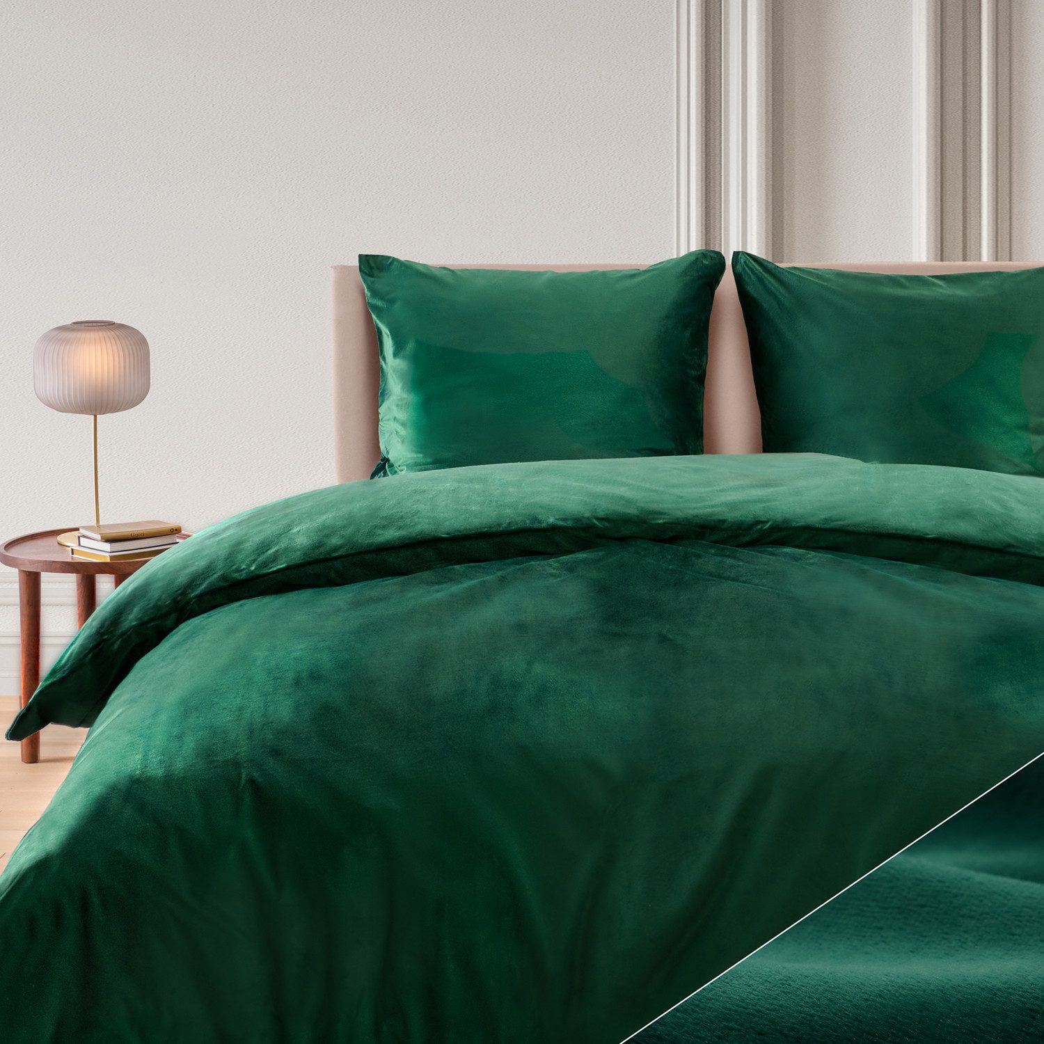 Blumtal Bettwäsche Cashmere-Touch Plüsch, warme Winterbettwäsche günstig online kaufen