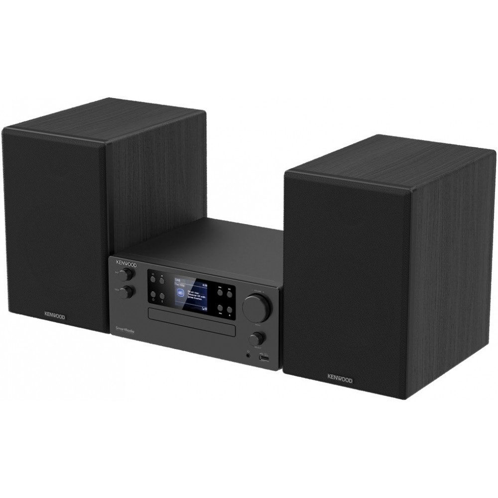 Kenwood M9500SB - Microanlage - schwarz Microanlage (Vielseitiges Smart Micro HiFi System)